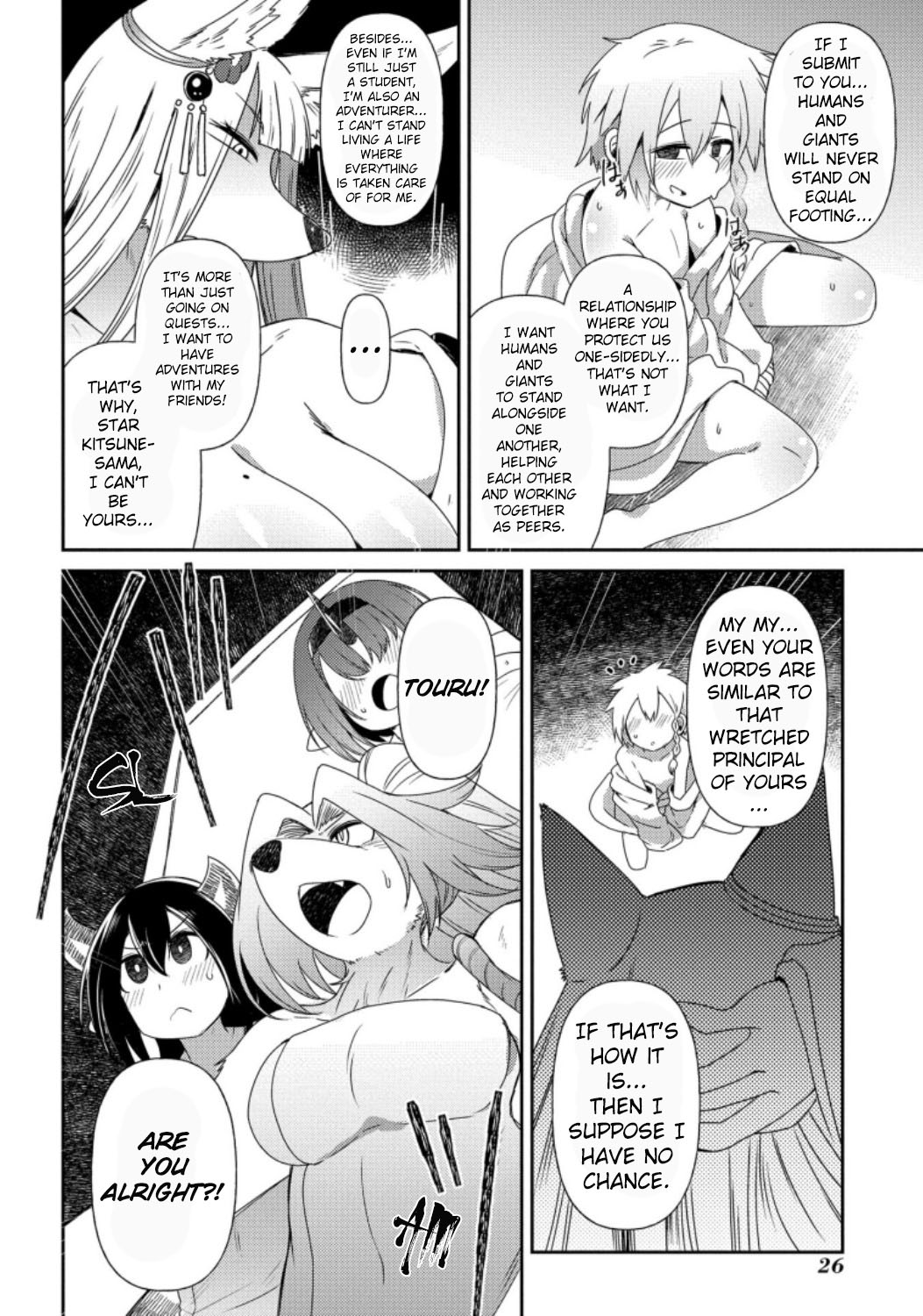 Oversized Sextet Chapter 13 page 27 - Chapter 13: The Giantess and the Fox's Trap