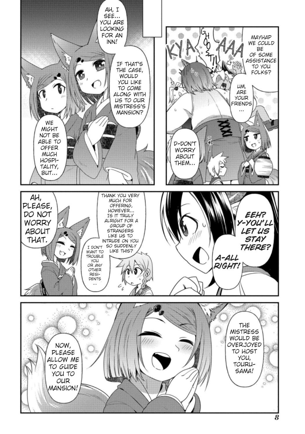 Oversized Sextet Chapter 13 page 9 - Chapter 13: The Giantess and the Fox's Trap