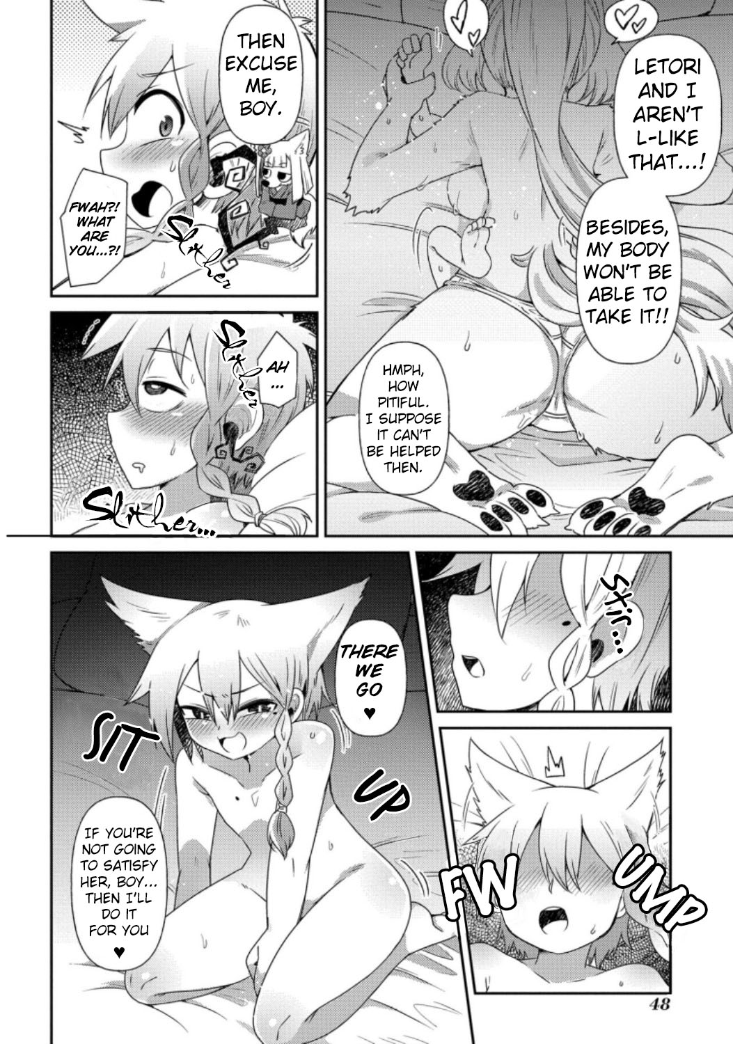 Oversized Sextet Chapter 14 page 20 - Chapter 14: The Giantess and Mating Season