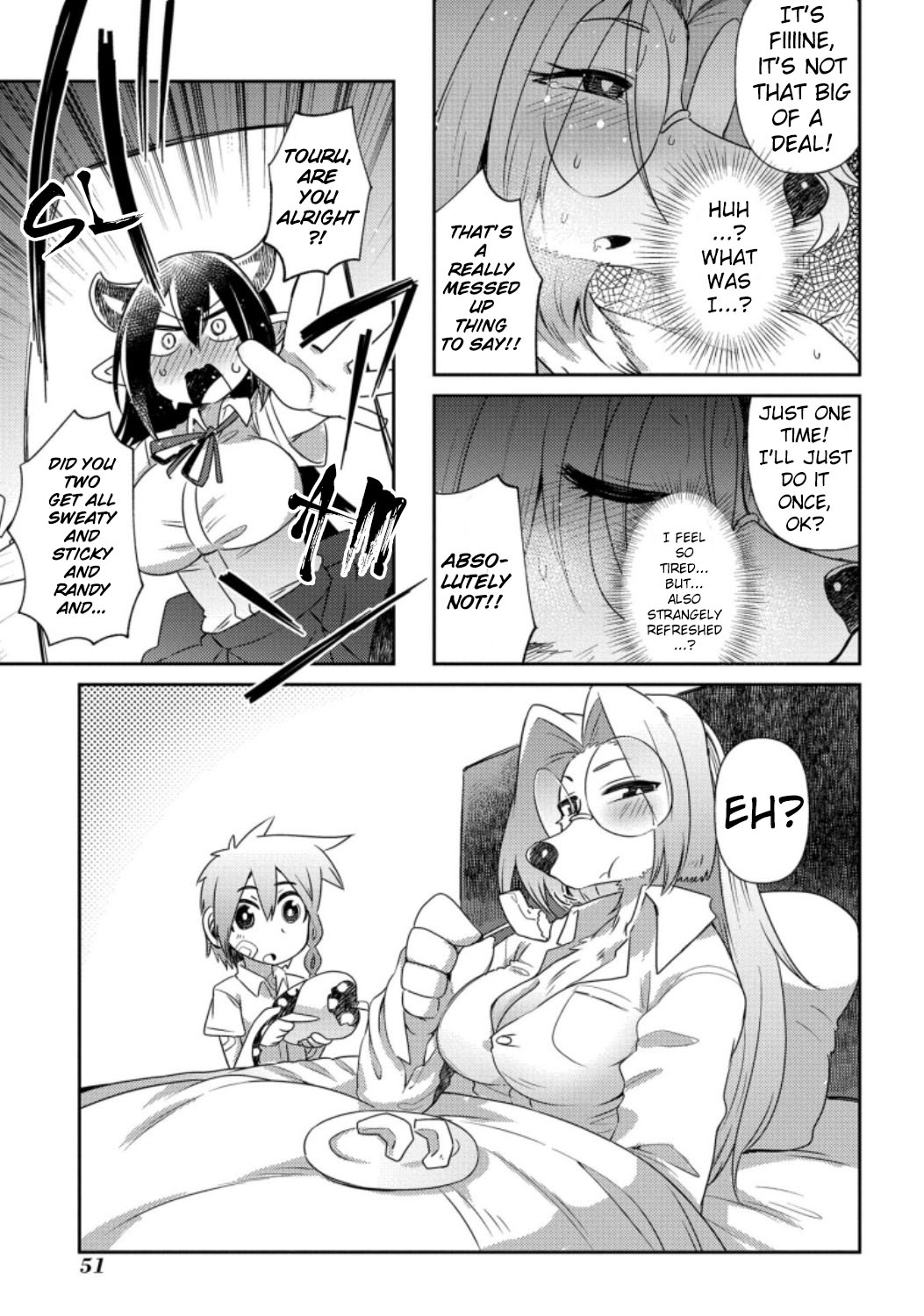 Oversized Sextet Chapter 14 page 23 - Chapter 14: The Giantess and Mating Season