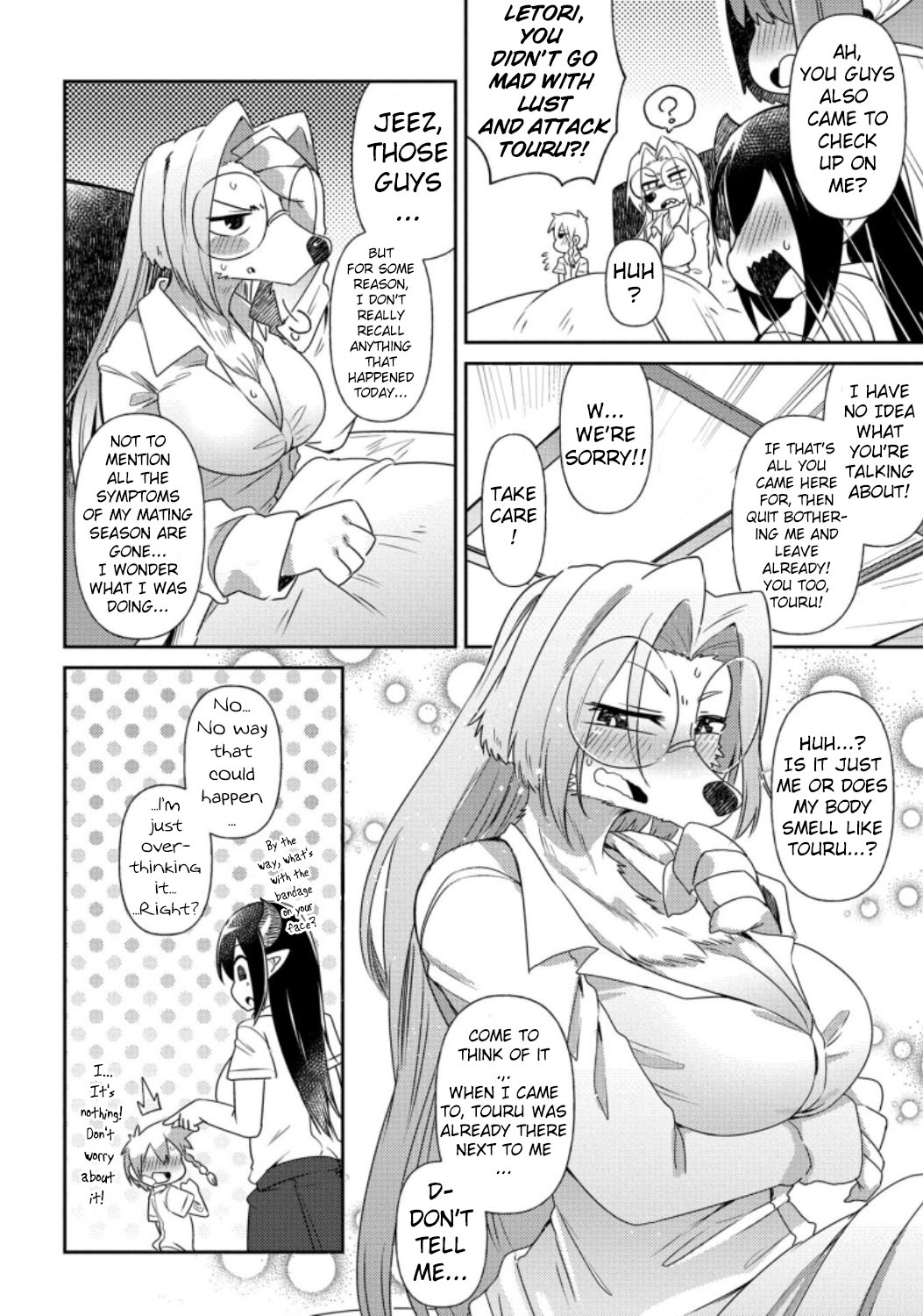 Oversized Sextet Chapter 14 page 24 - Chapter 14: The Giantess and Mating Season