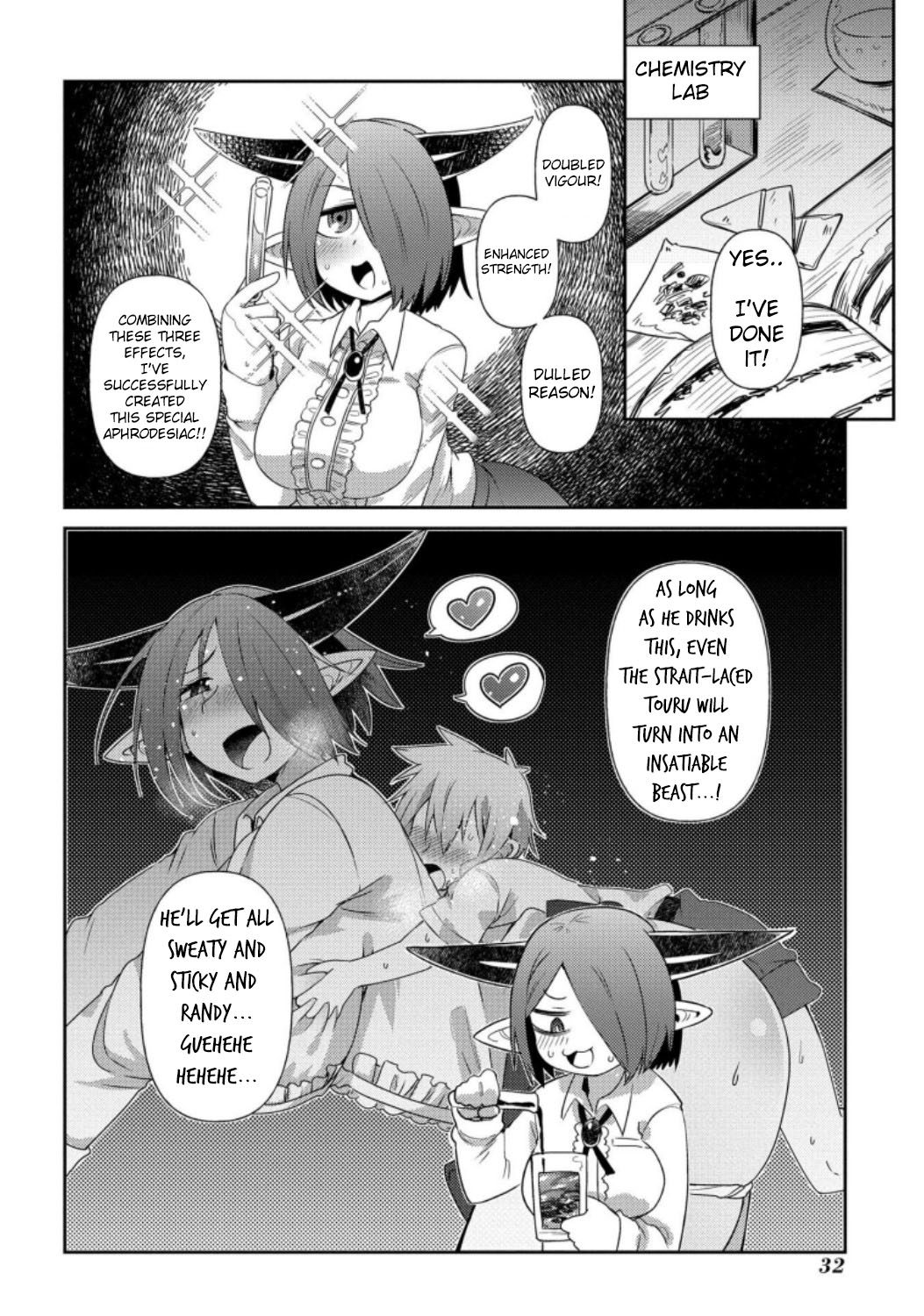 Oversized Sextet Chapter 14 page 4 - Chapter 14: The Giantess and Mating Season