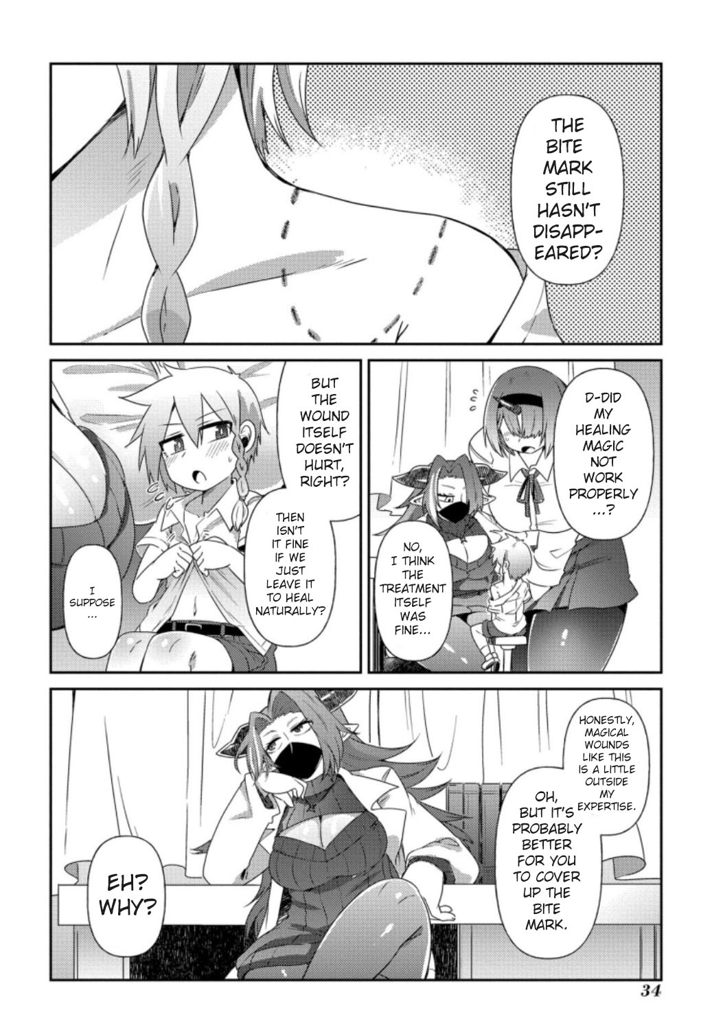 Oversized Sextet Chapter 14 page 6 - Chapter 14: The Giantess and Mating Season