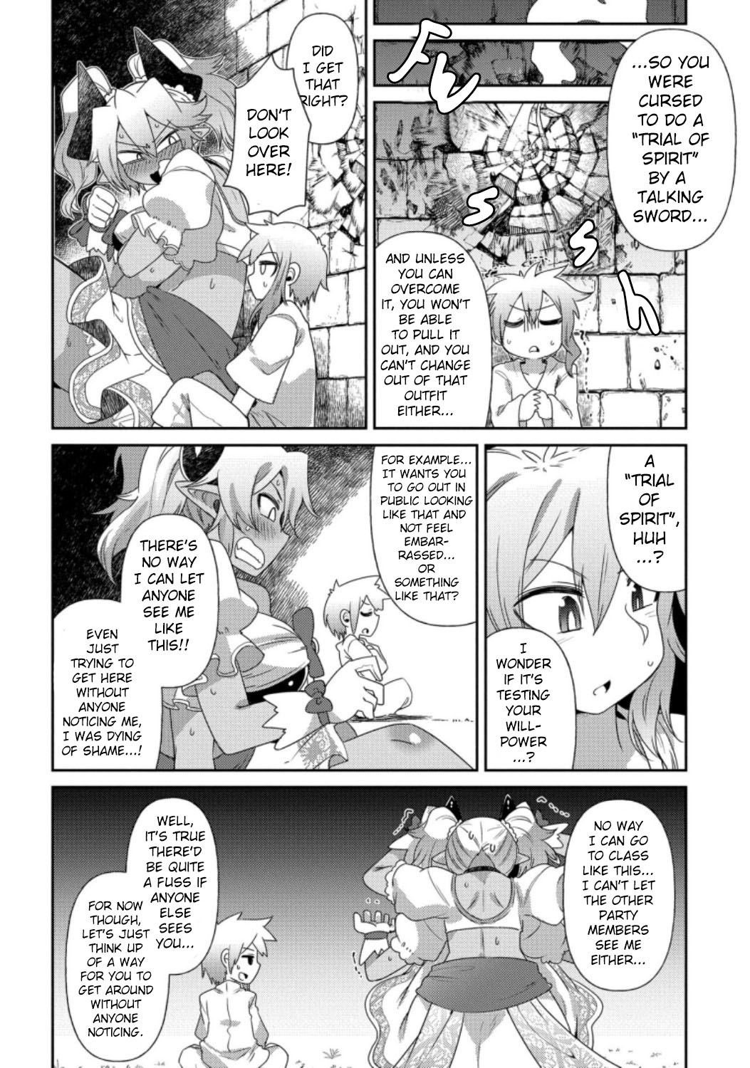 Oversized Sextet Chapter 15 page 12 - Chapter 15: The Giantess and the Curse