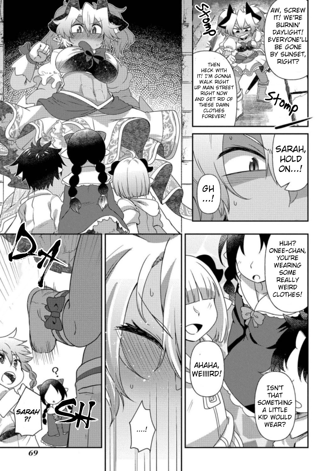 Oversized Sextet Chapter 15 page 17 - Chapter 15: The Giantess and the Curse