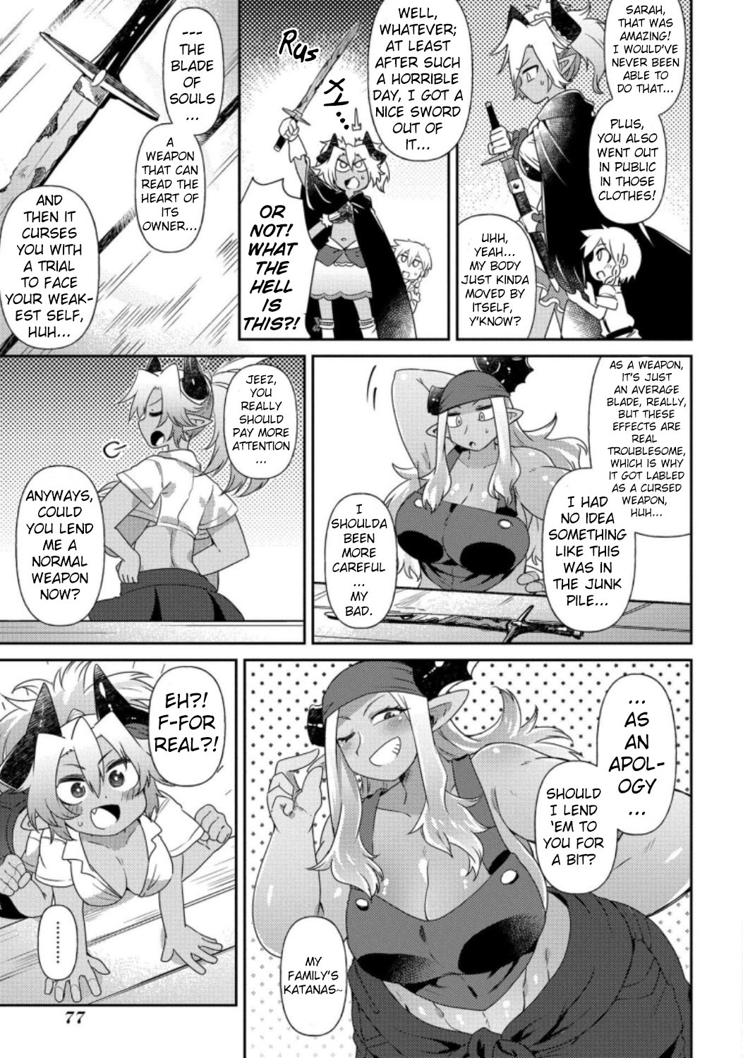 Oversized Sextet Chapter 15 page 25 - Chapter 15: The Giantess and the Curse