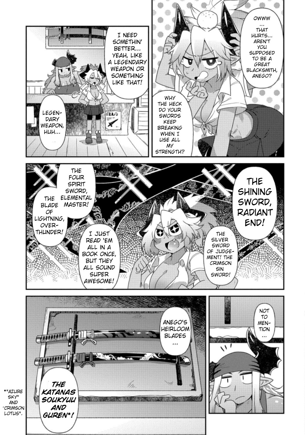 Oversized Sextet Chapter 15 page 5 - Chapter 15: The Giantess and the Curse