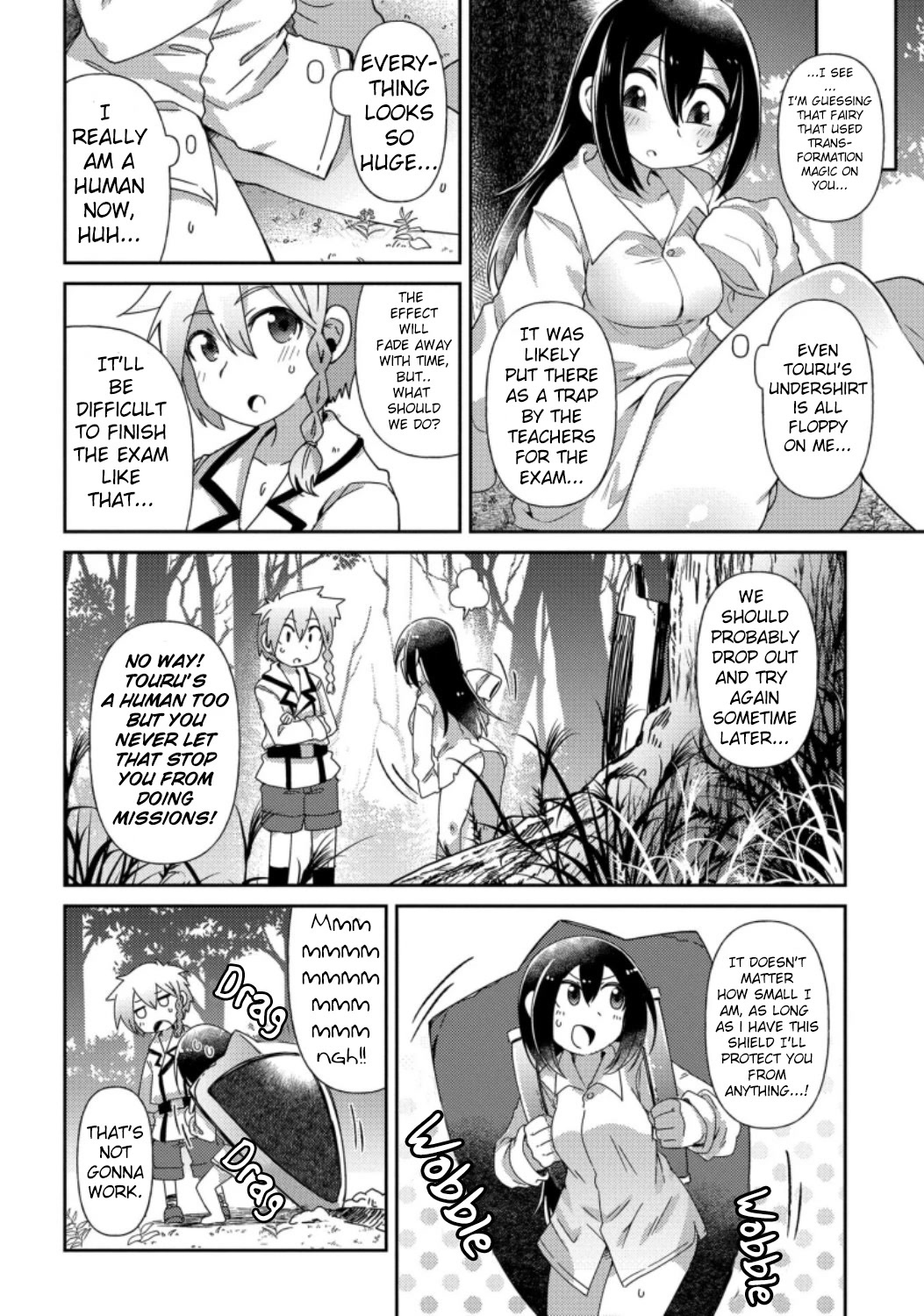 Oversized Sextet Chapter 16 page 10 - Chapter 16: The Giantess and the One She Wants to Protect