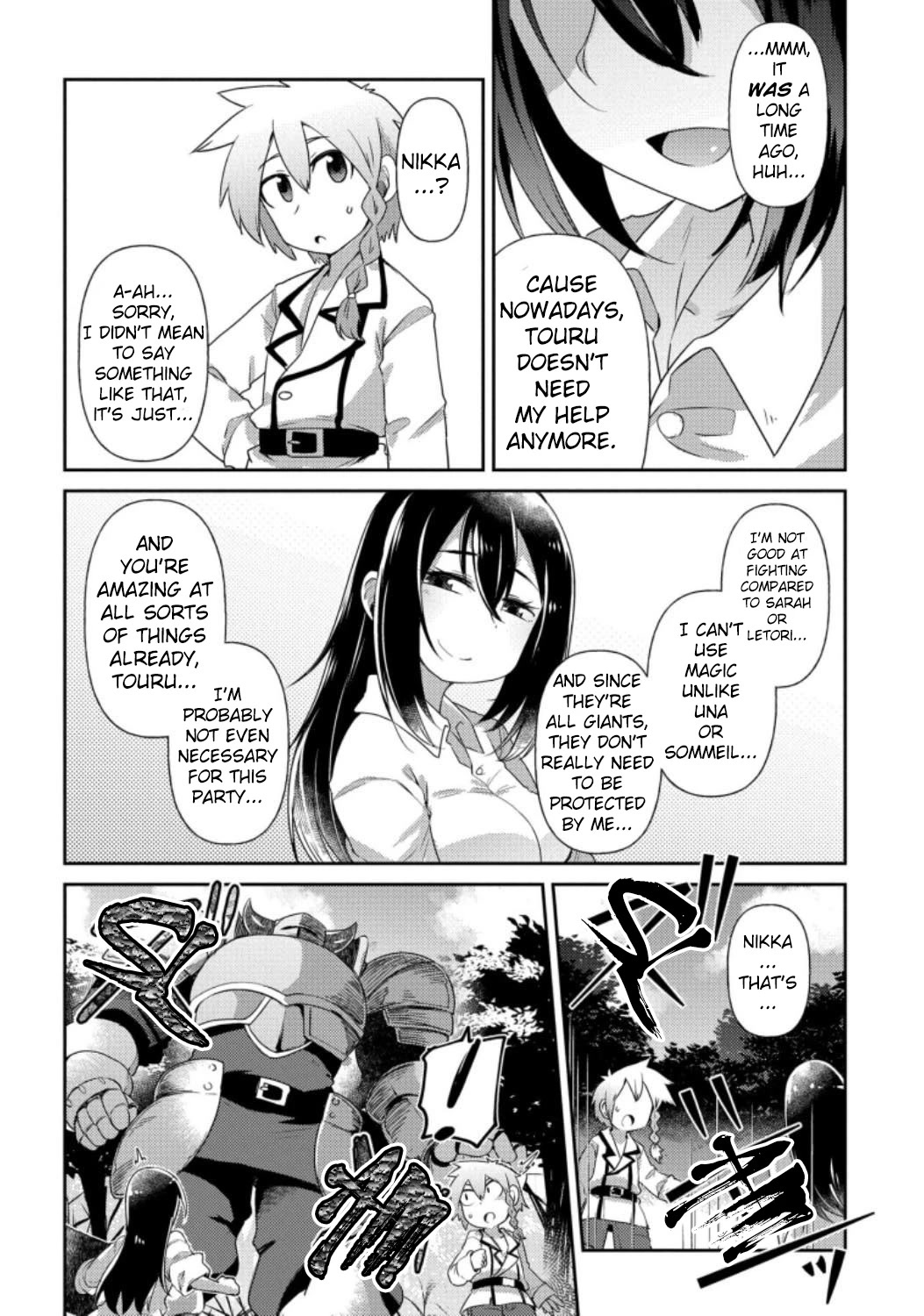 Oversized Sextet Chapter 16 page 14 - Chapter 16: The Giantess and the One She Wants to Protect