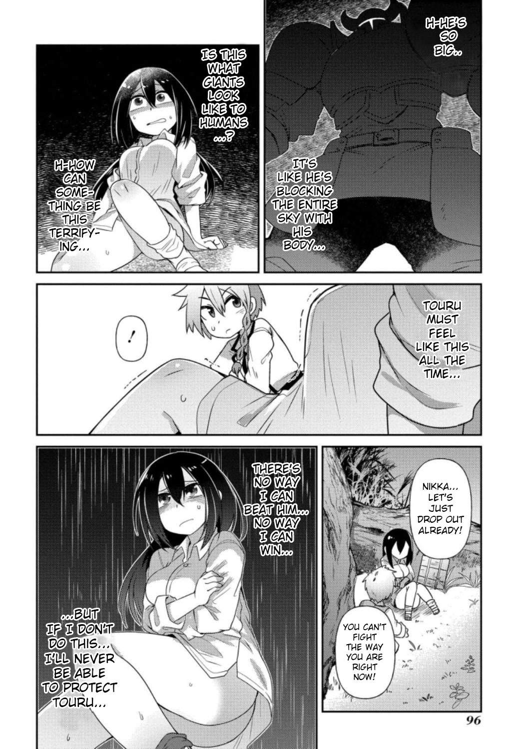 Oversized Sextet Chapter 16 page 18 - Chapter 16: The Giantess and the One She Wants to Protect