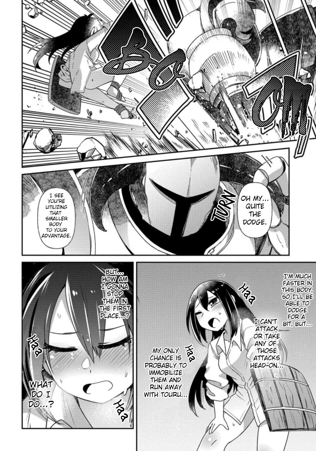 Oversized Sextet Chapter 16 page 20 - Chapter 16: The Giantess and the One She Wants to Protect