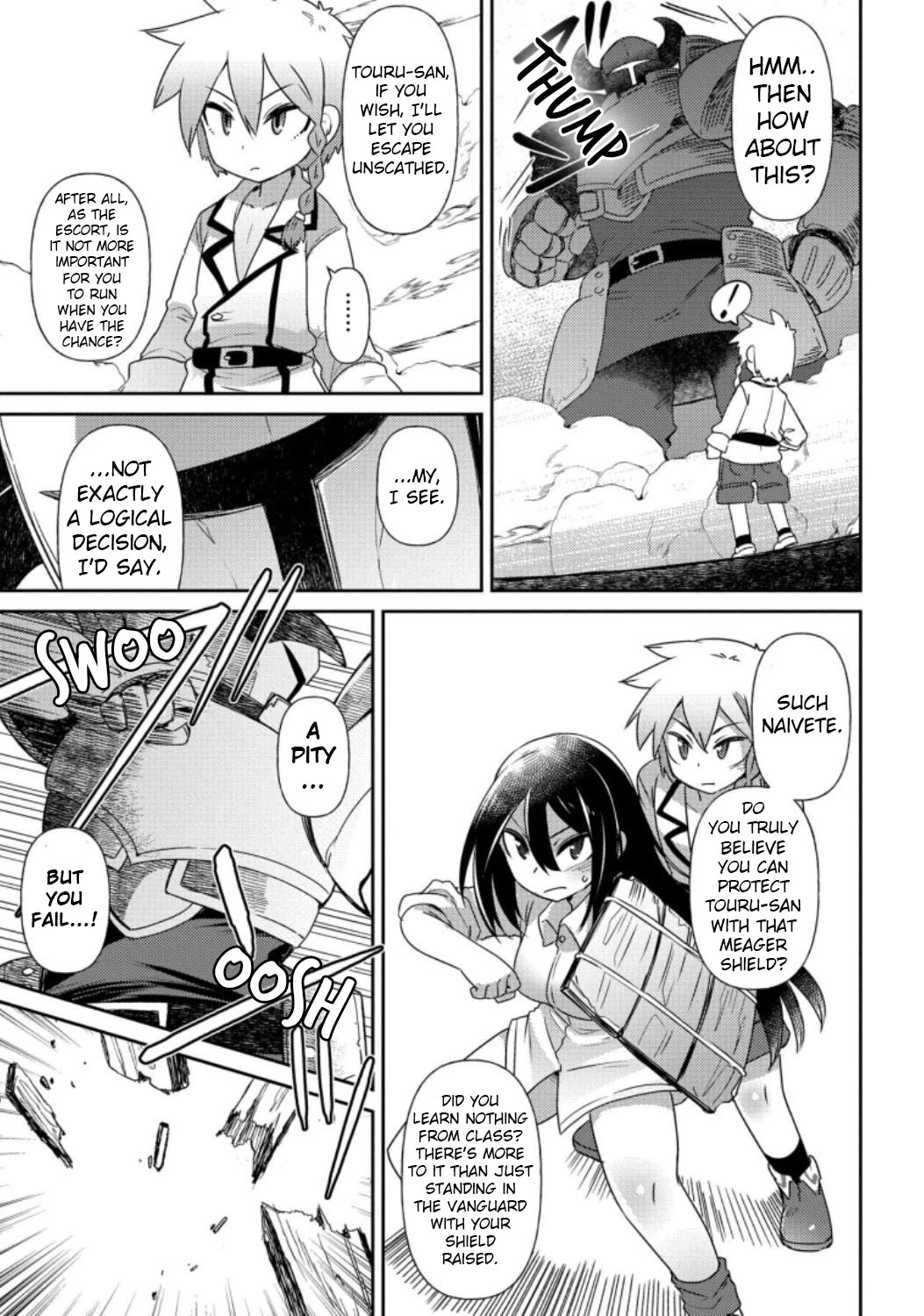 Oversized Sextet Chapter 16 page 21 - Chapter 16: The Giantess and the One She Wants to Protect