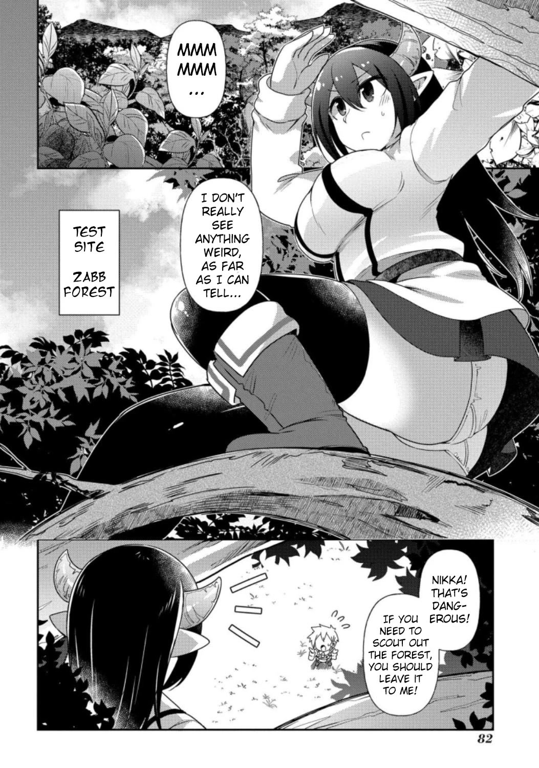 Oversized Sextet Chapter 16 page 4 - Chapter 16: The Giantess and the One She Wants to Protect