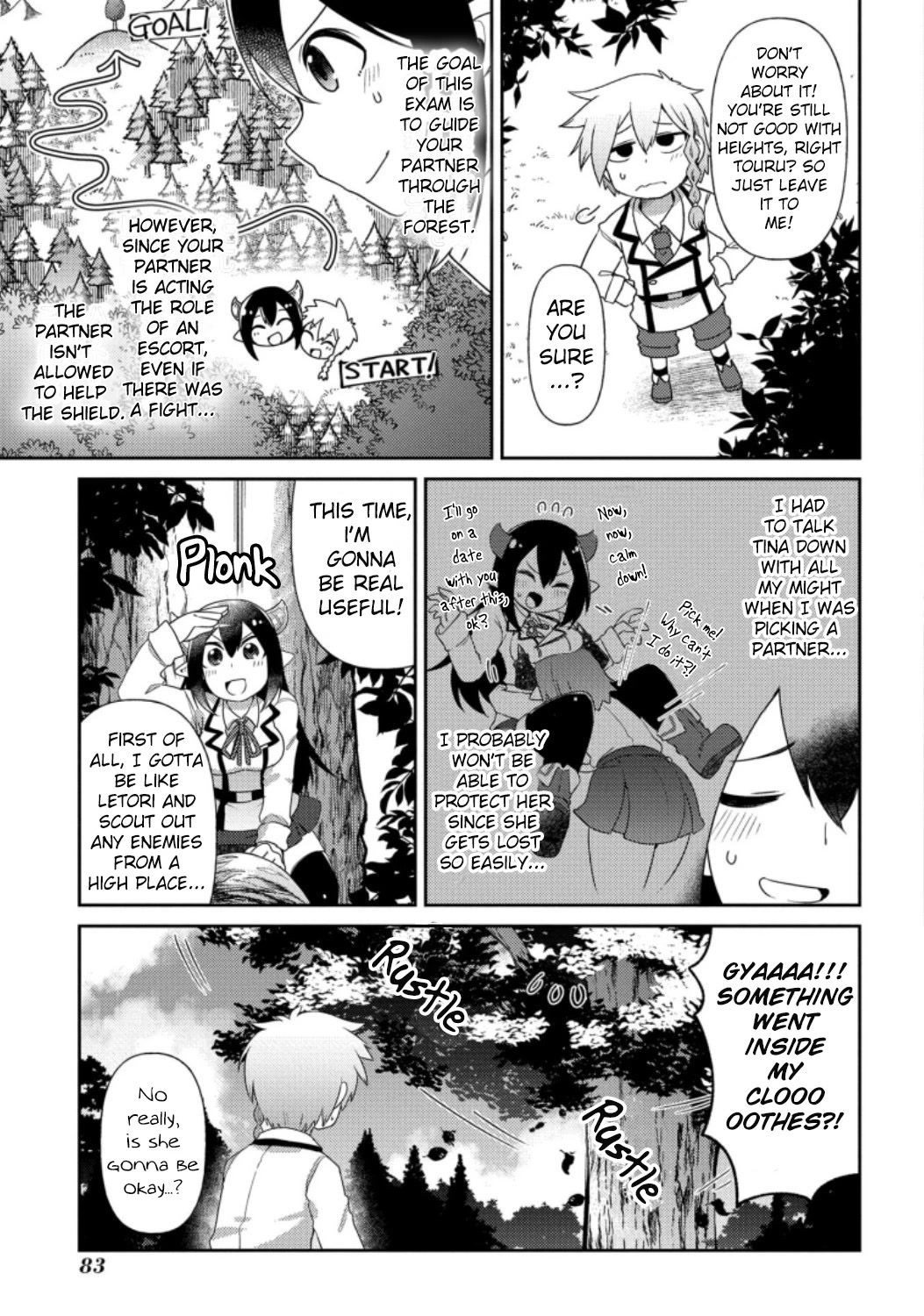 Oversized Sextet Chapter 16 page 5 - Chapter 16: The Giantess and the One She Wants to Protect