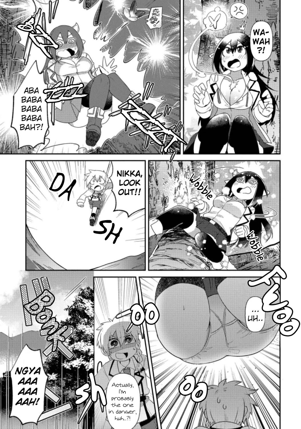 Oversized Sextet Chapter 16 page 7 - Chapter 16: The Giantess and the One She Wants to Protect