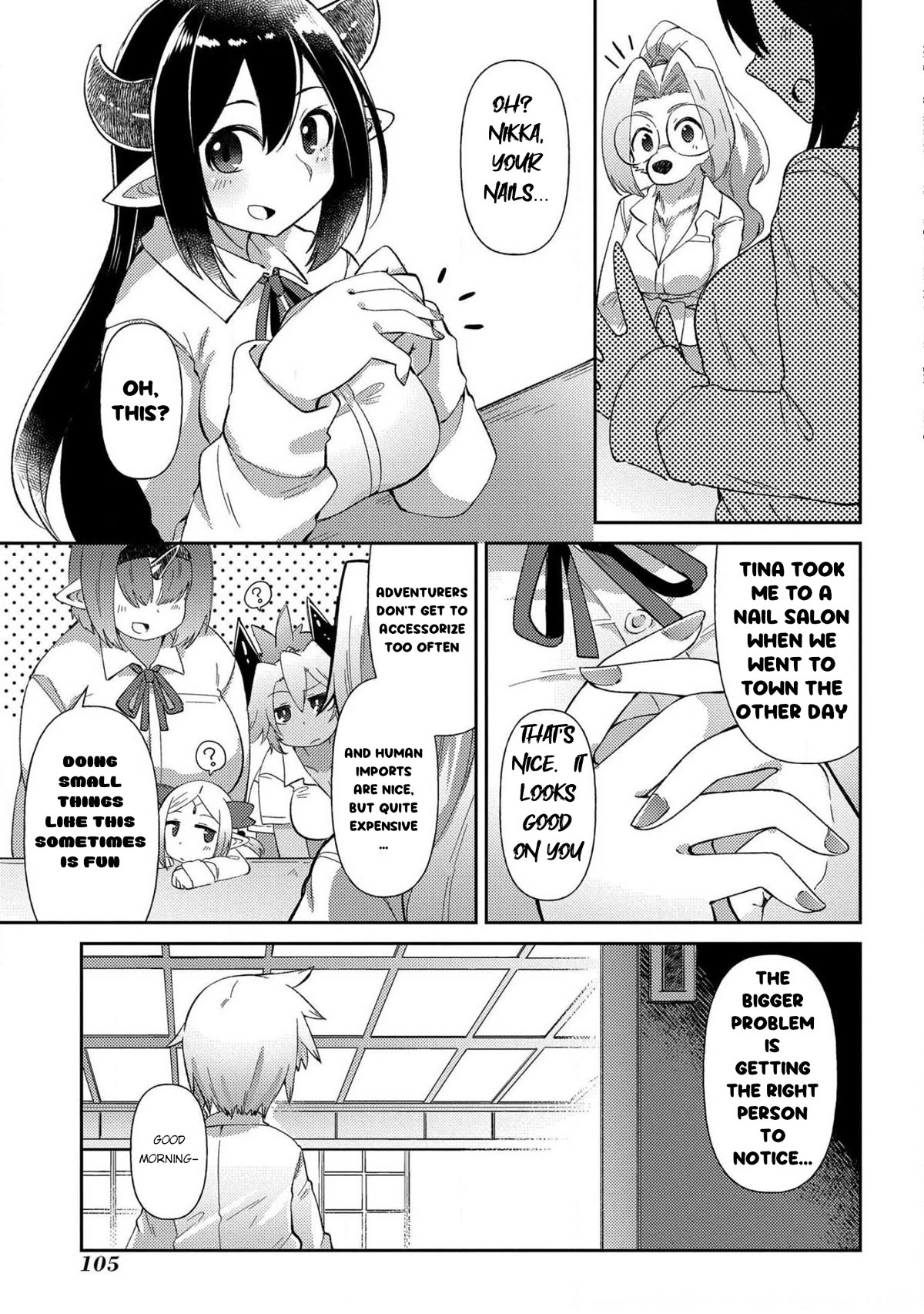 Oversized Sextet Chapter 17 page 1 - Chapter 17: Giantess and Girl's Feelings