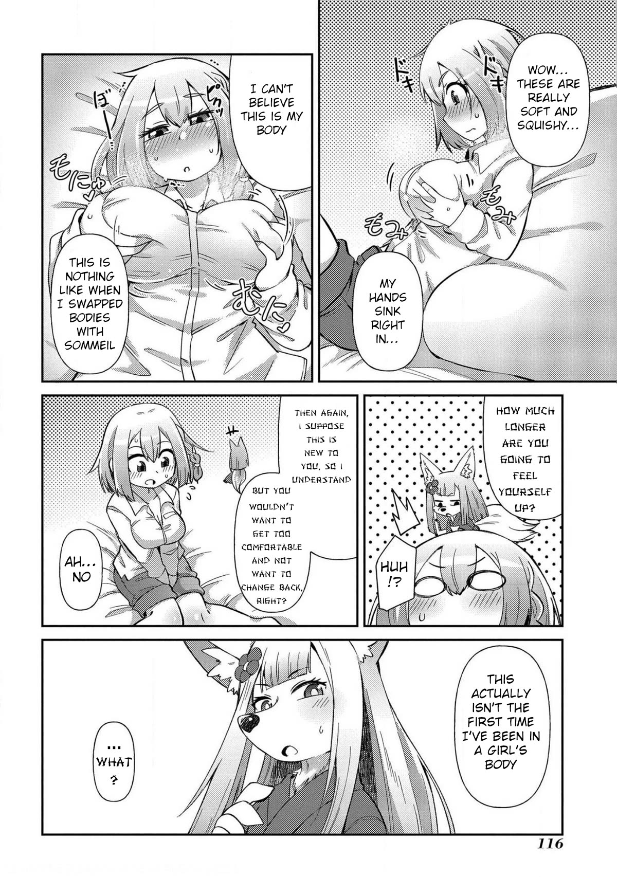 Oversized Sextet Chapter 17 page 12 - Chapter 17: Giantess and Girl's Feelings