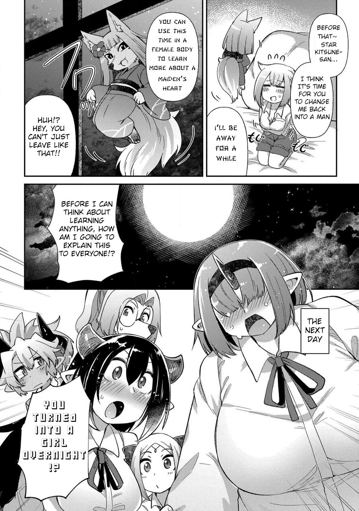 Oversized Sextet Chapter 17 page 14 - Chapter 17: Giantess and Girl's Feelings