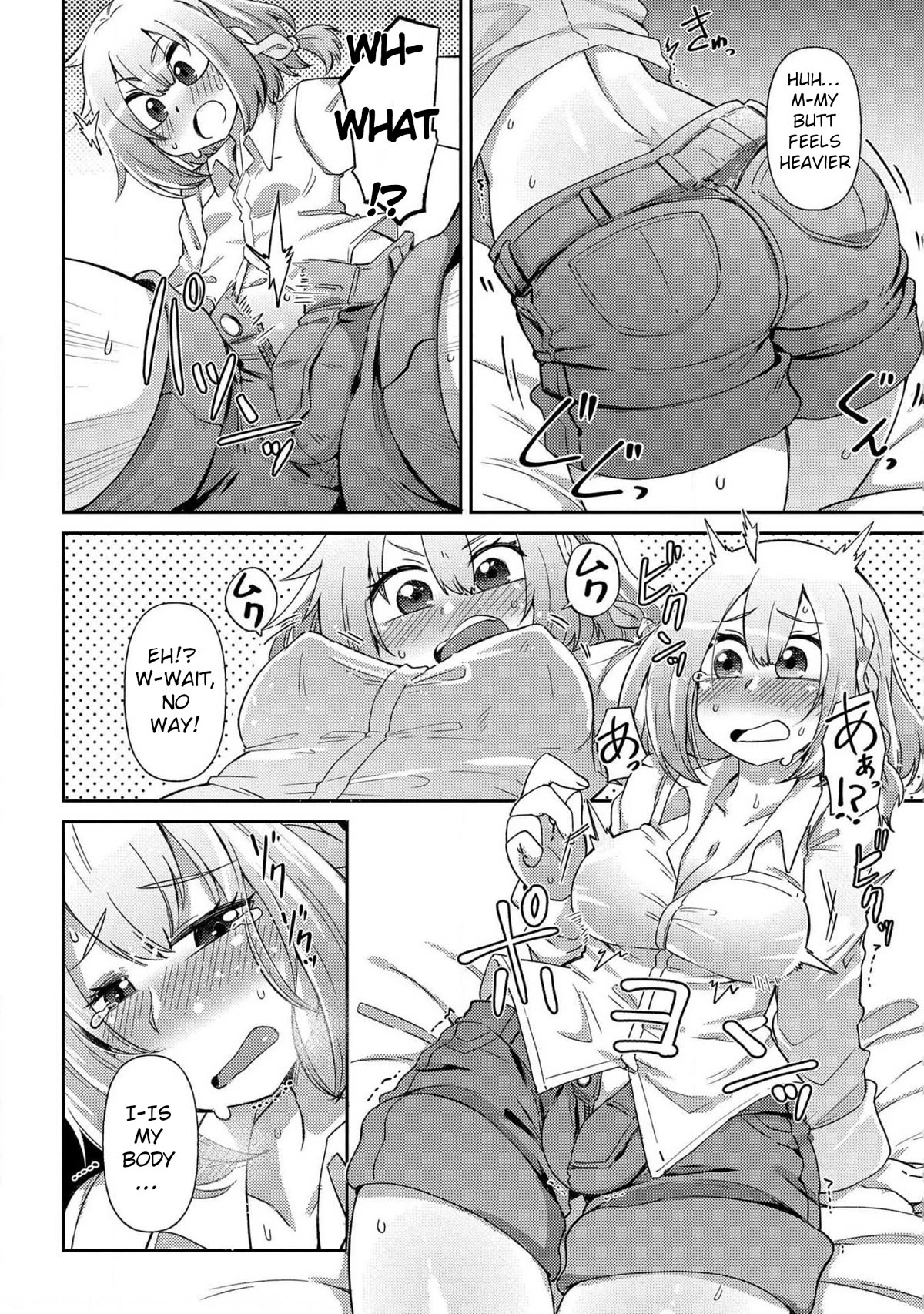 Oversized Sextet Chapter 17 page 8 - Chapter 17: Giantess and Girl's Feelings