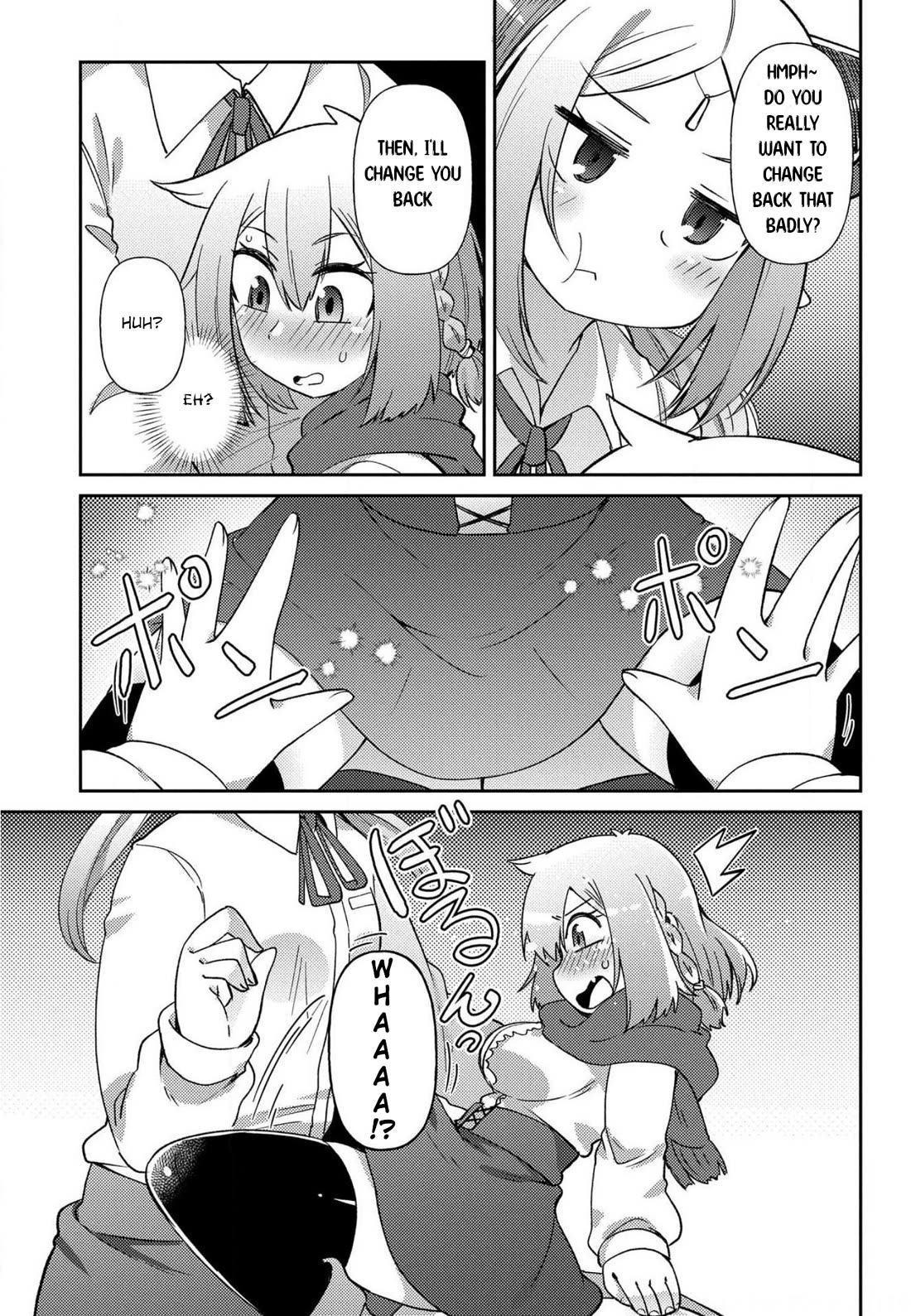 Oversized Sextet Chapter 18 page 11 - Chapter 18: The Giantess and the Mysterious Girl 1