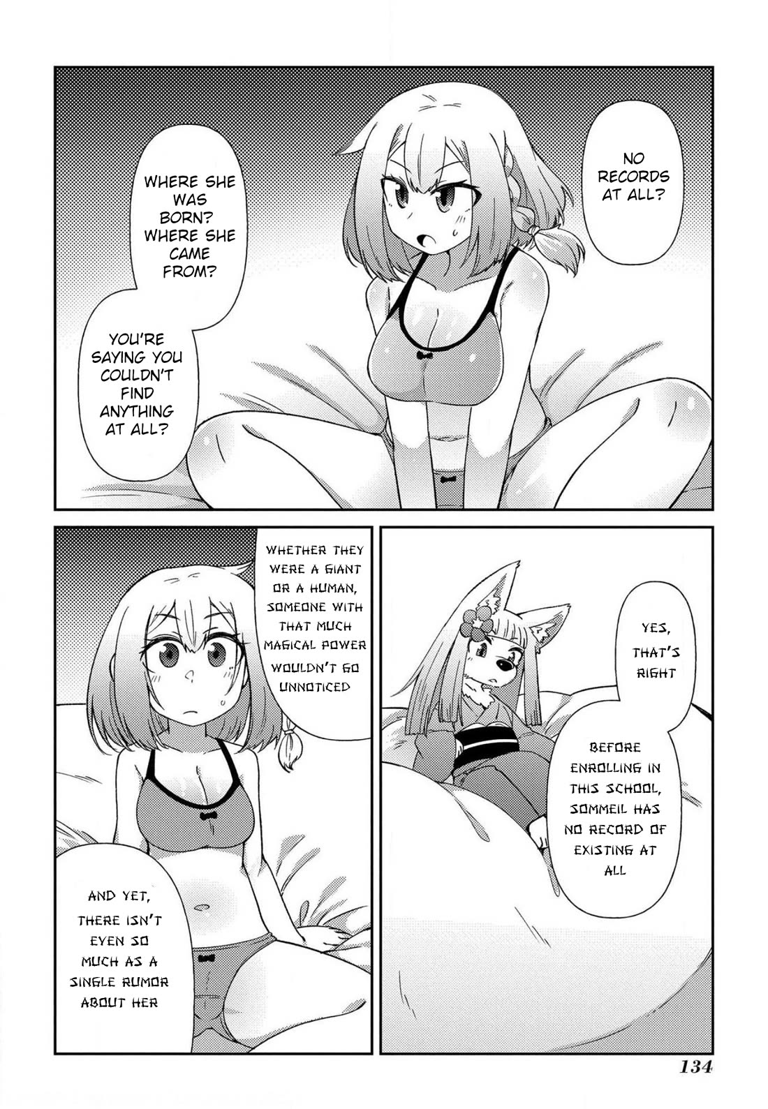 Oversized Sextet Chapter 18 page 4 - Chapter 18: The Giantess and the Mysterious Girl 1