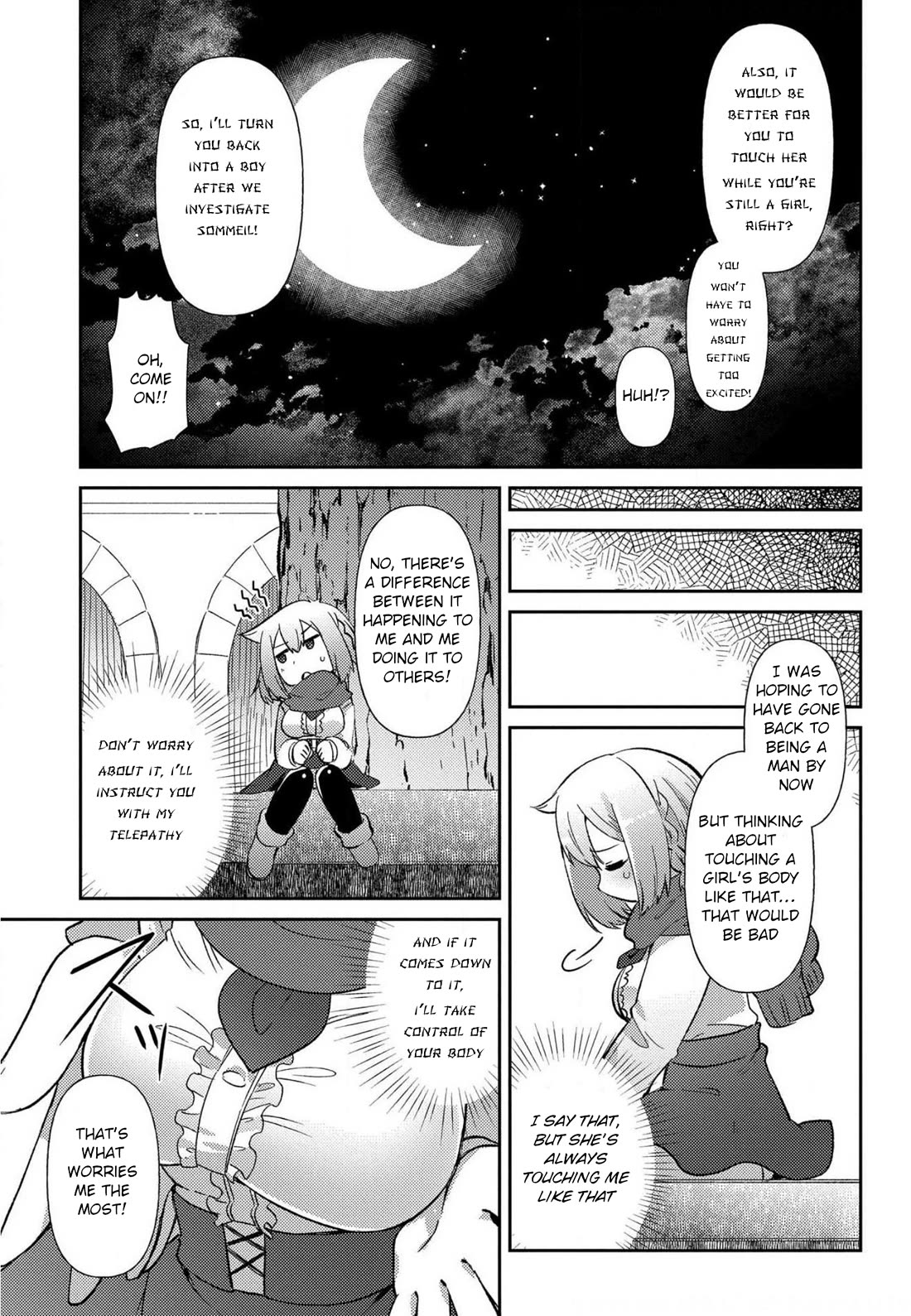 Oversized Sextet Chapter 18 page 7 - Chapter 18: The Giantess and the Mysterious Girl 1
