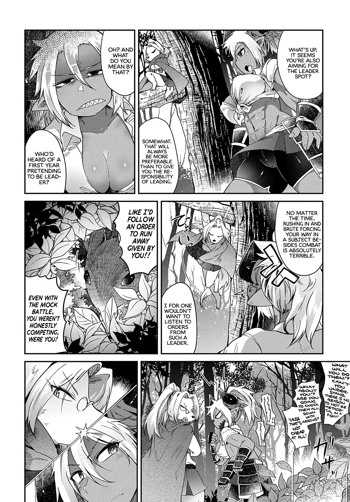 Oversized Sextet Chapter 2 page 12 - Chapter 2: The Giantess and Extracurriculars