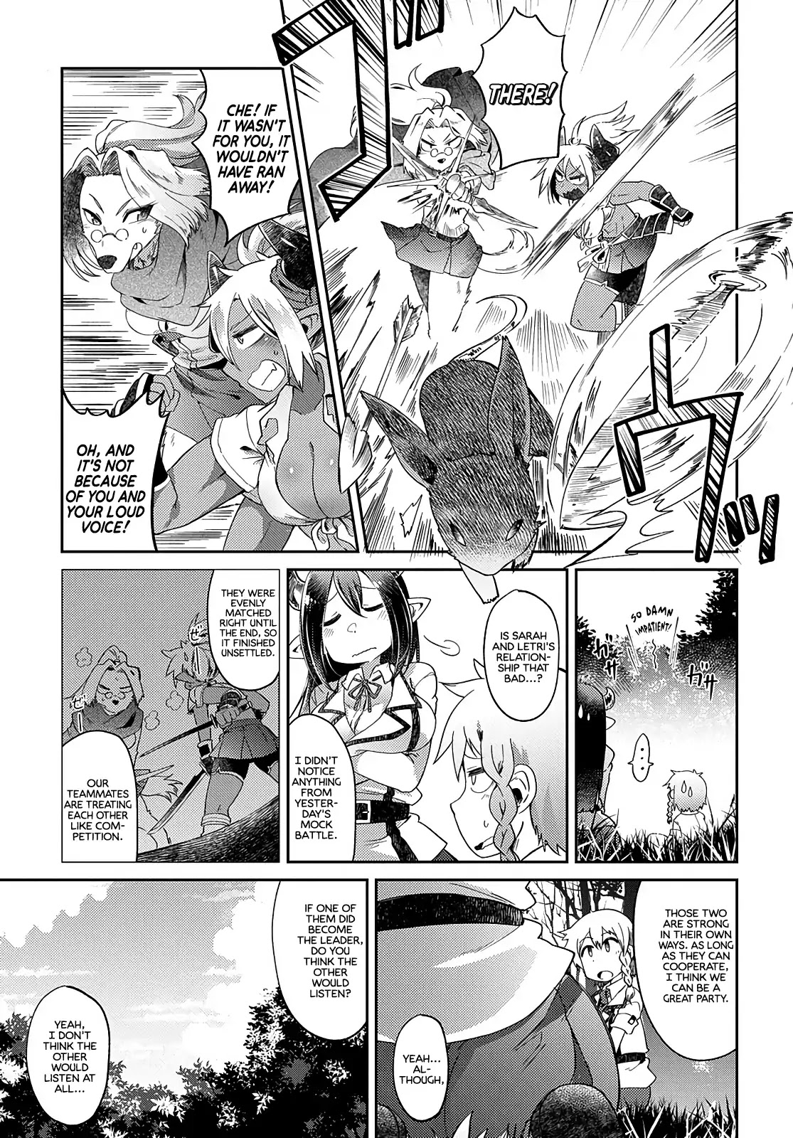 Oversized Sextet Chapter 2 page 13 - Chapter 2: The Giantess and Extracurriculars