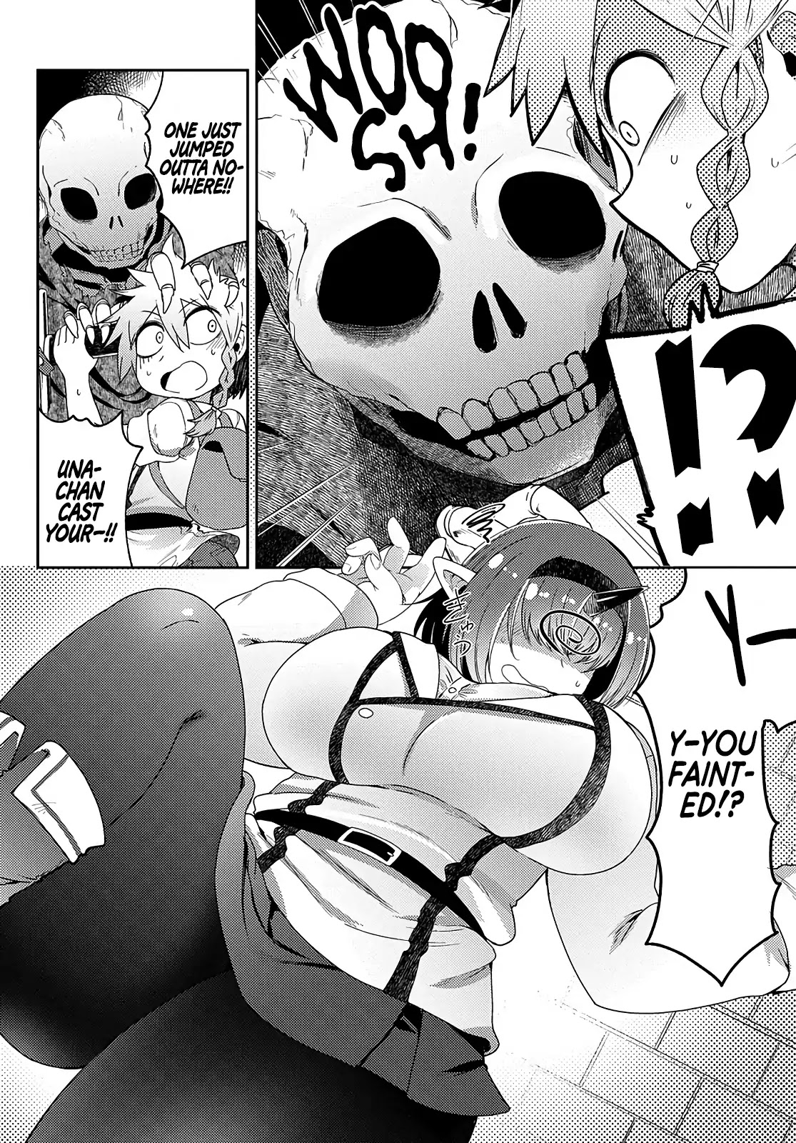 Oversized Sextet Chapter 3 page 14 - Chapter 3: The Giantess and the Haunted House