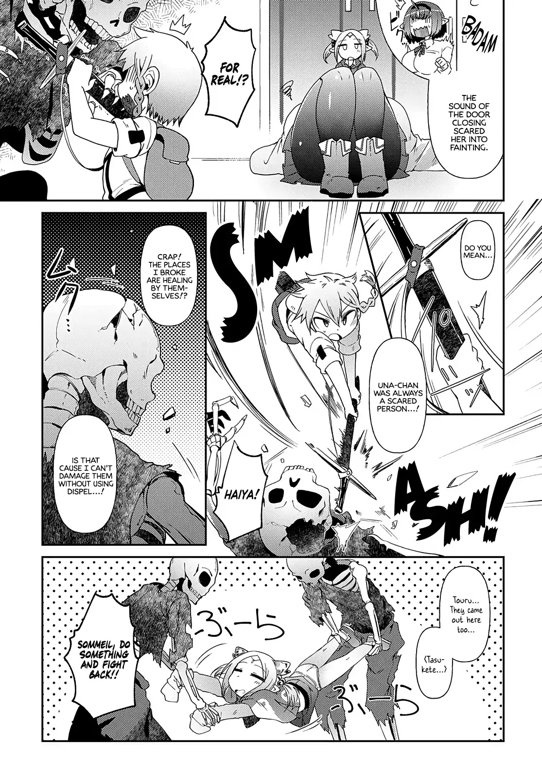Oversized Sextet Chapter 3 page 15 - Chapter 3: The Giantess and the Haunted House