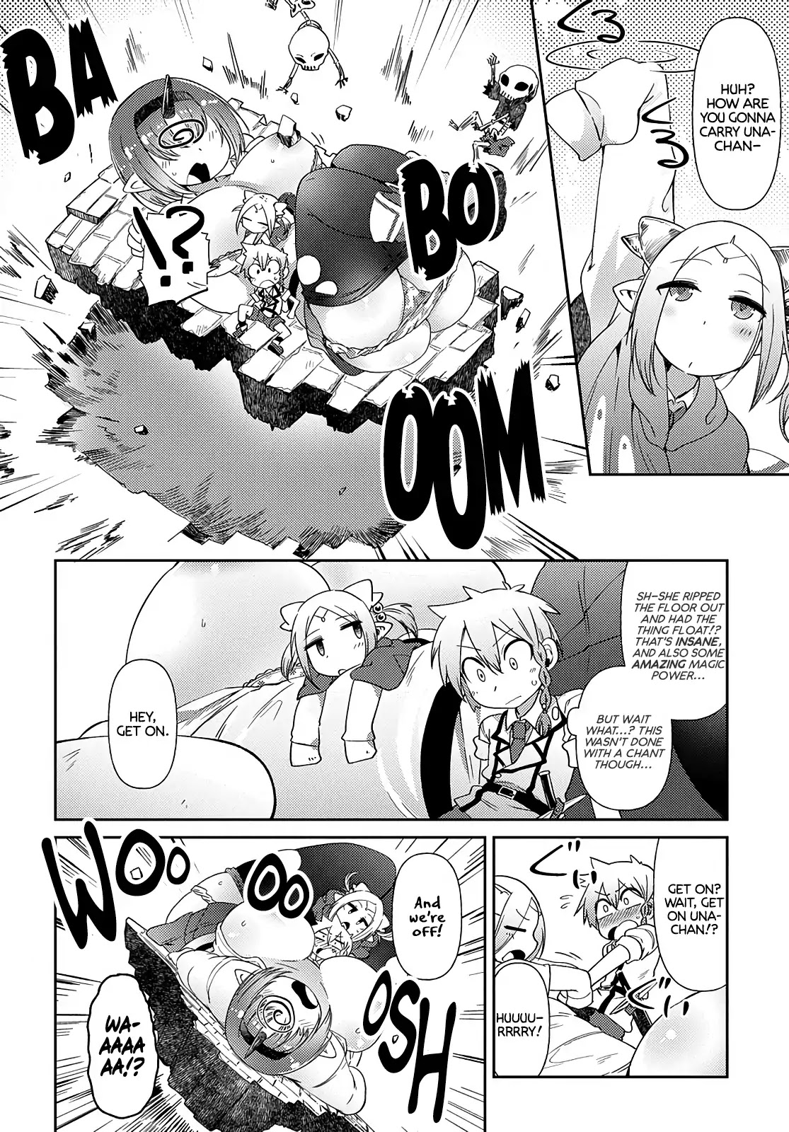 Oversized Sextet Chapter 3 page 18 - Chapter 3: The Giantess and the Haunted House