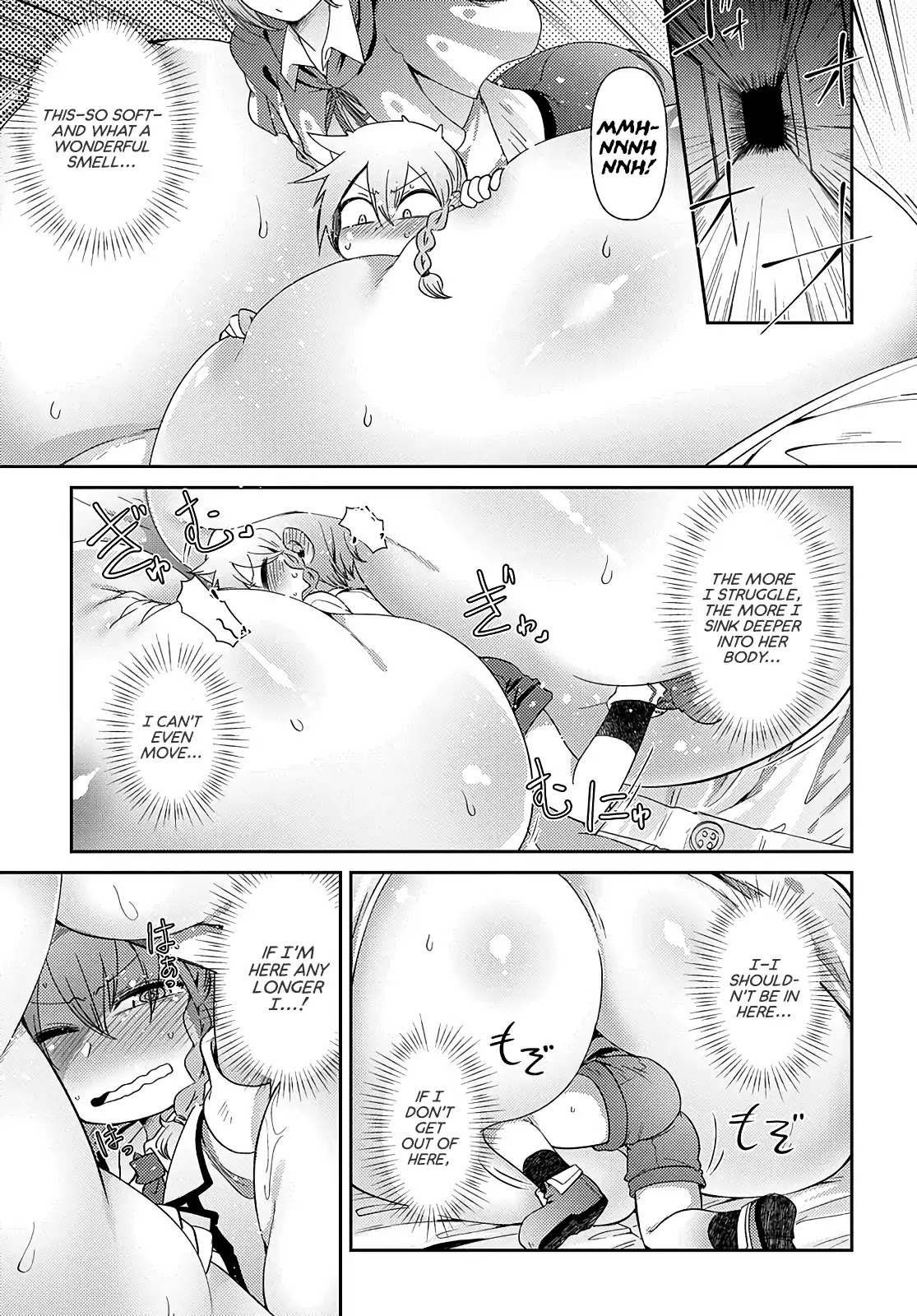 Oversized Sextet Chapter 3 page 19 - Chapter 3: The Giantess and the Haunted House