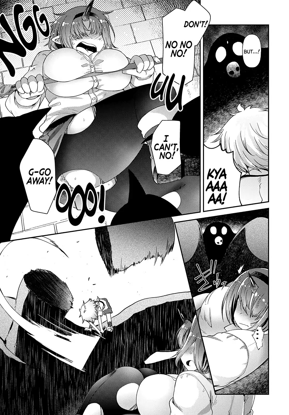 Oversized Sextet Chapter 3 page 25 - Chapter 3: The Giantess and the Haunted House