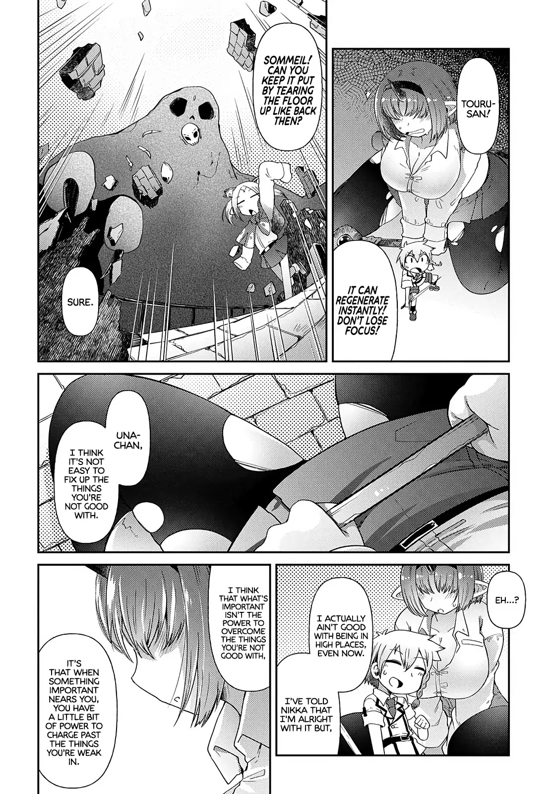 Oversized Sextet Chapter 3 page 26 - Chapter 3: The Giantess and the Haunted House