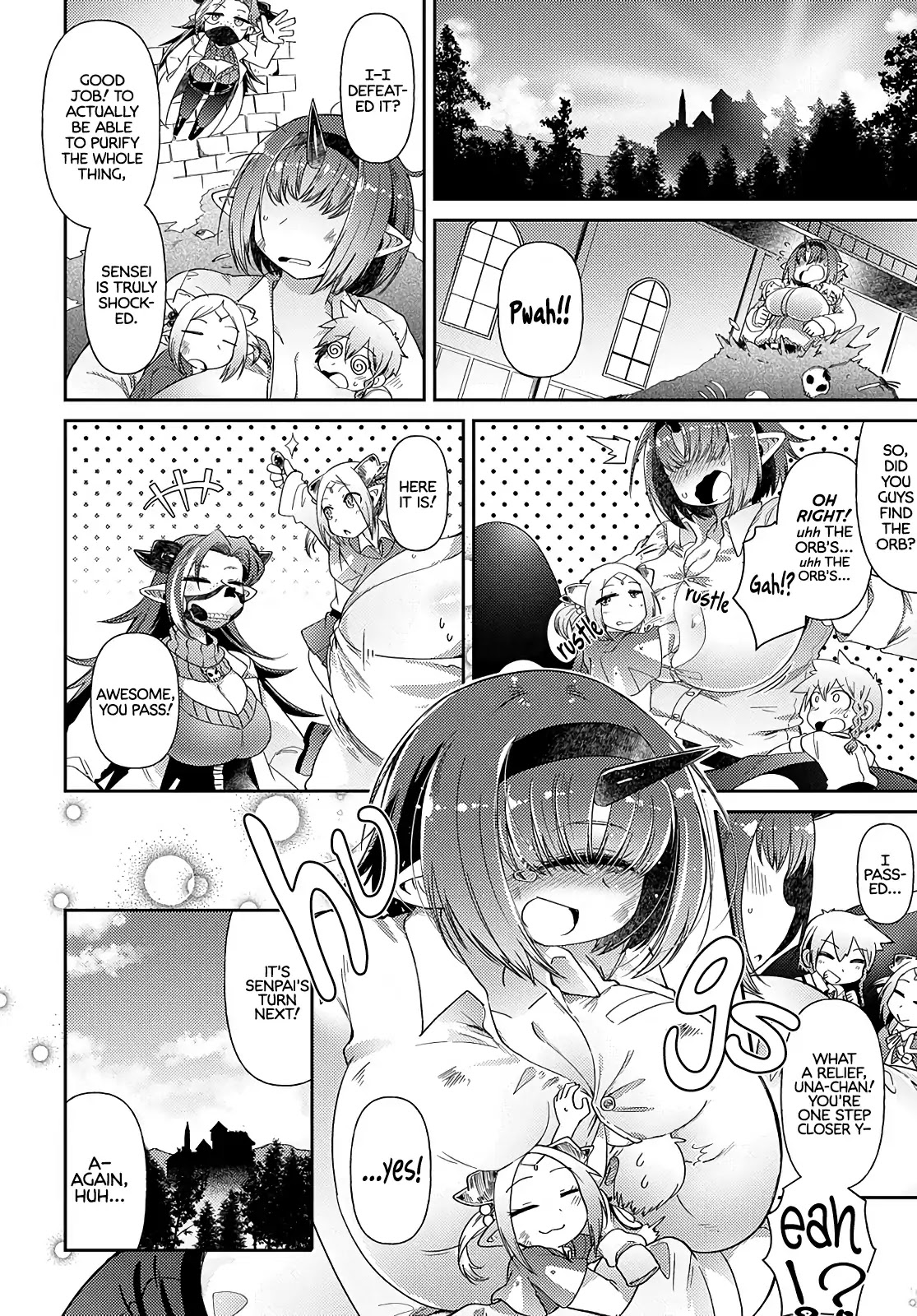 Oversized Sextet Chapter 3 page 32 - Chapter 3: The Giantess and the Haunted House