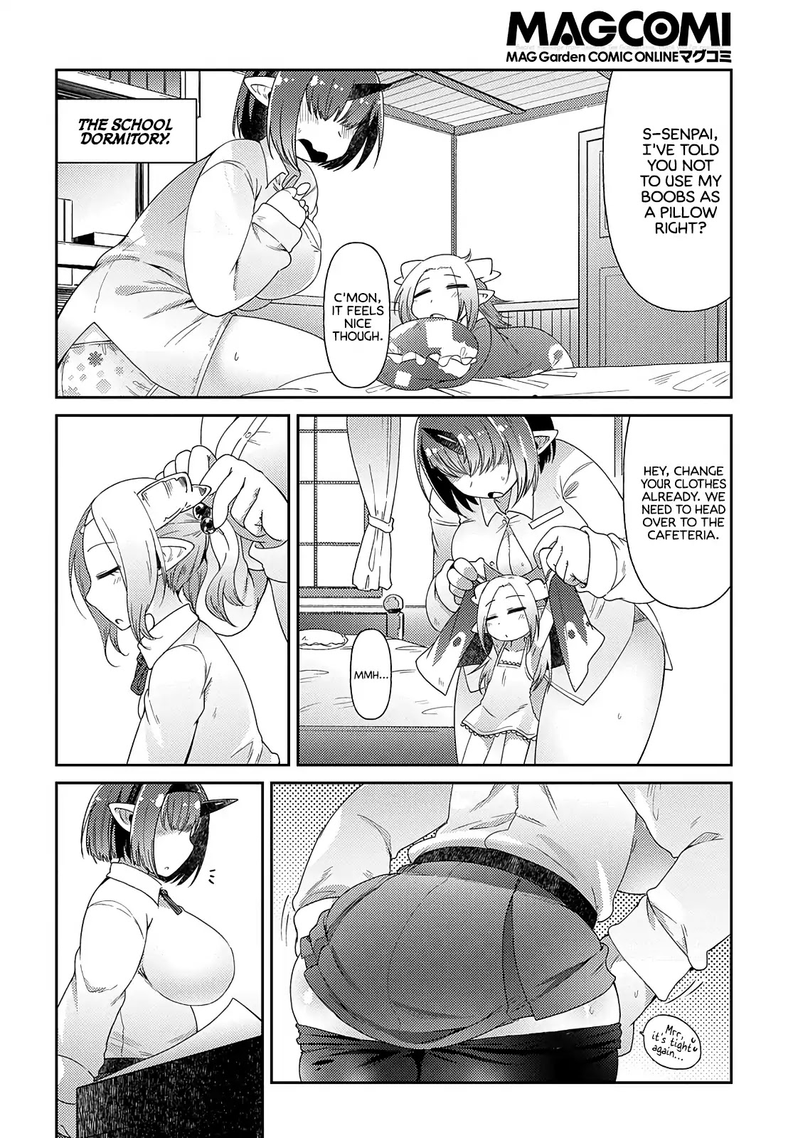 Oversized Sextet Chapter 3 page 4 - Chapter 3: The Giantess and the Haunted House