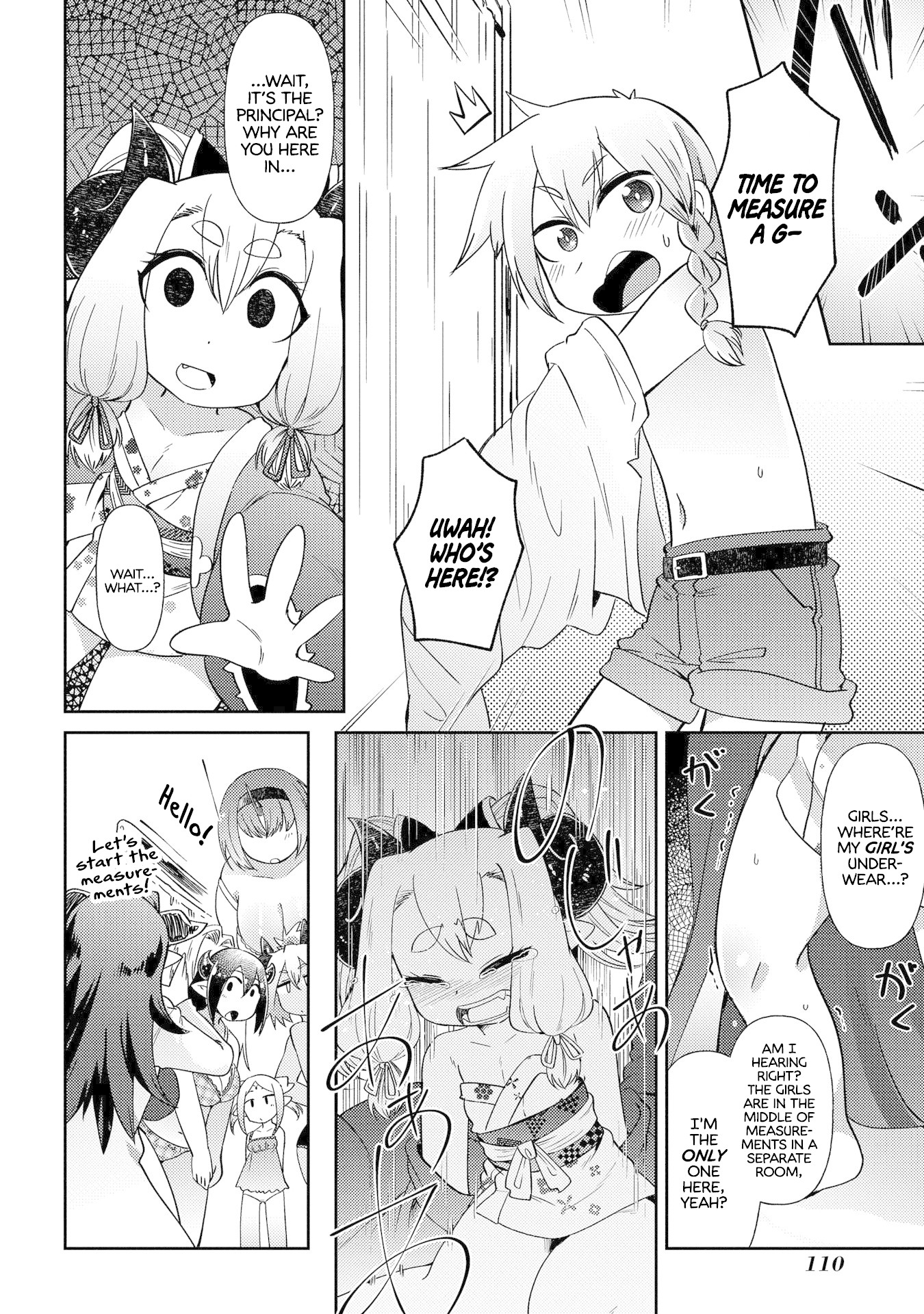 Oversized Sextet Chapter 4 page 12 - Chapter 4: The Giantess and Physical Assessments
