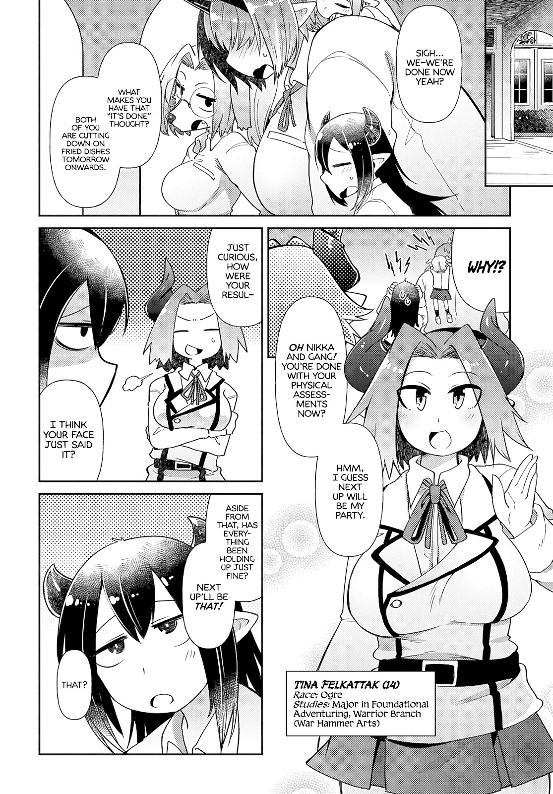 Oversized Sextet Chapter 4 page 18 - Chapter 4: The Giantess and Physical Assessments