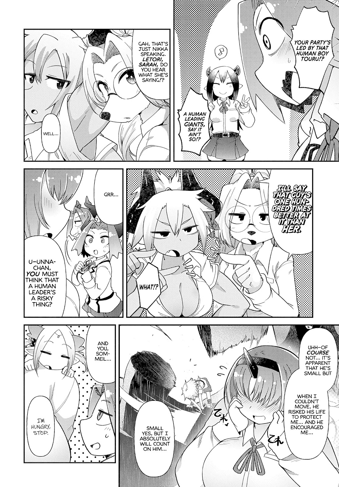 Oversized Sextet Chapter 4 page 20 - Chapter 4: The Giantess and Physical Assessments