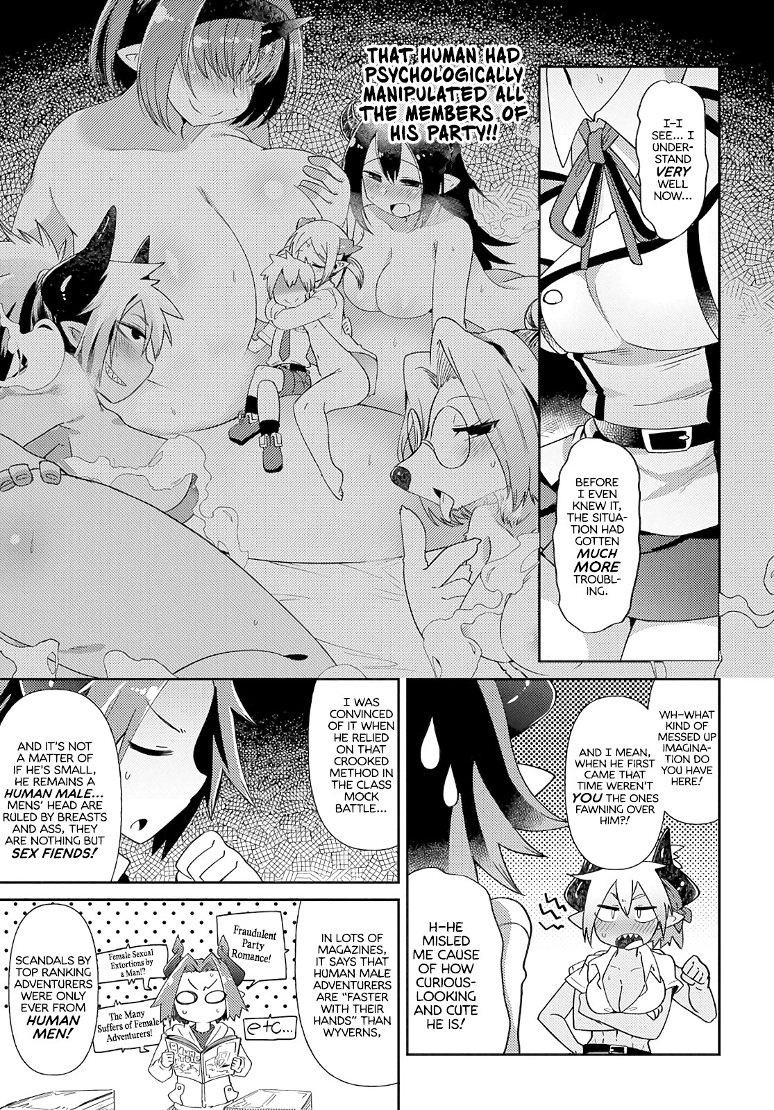 Oversized Sextet Chapter 4 page 21 - Chapter 4: The Giantess and Physical Assessments