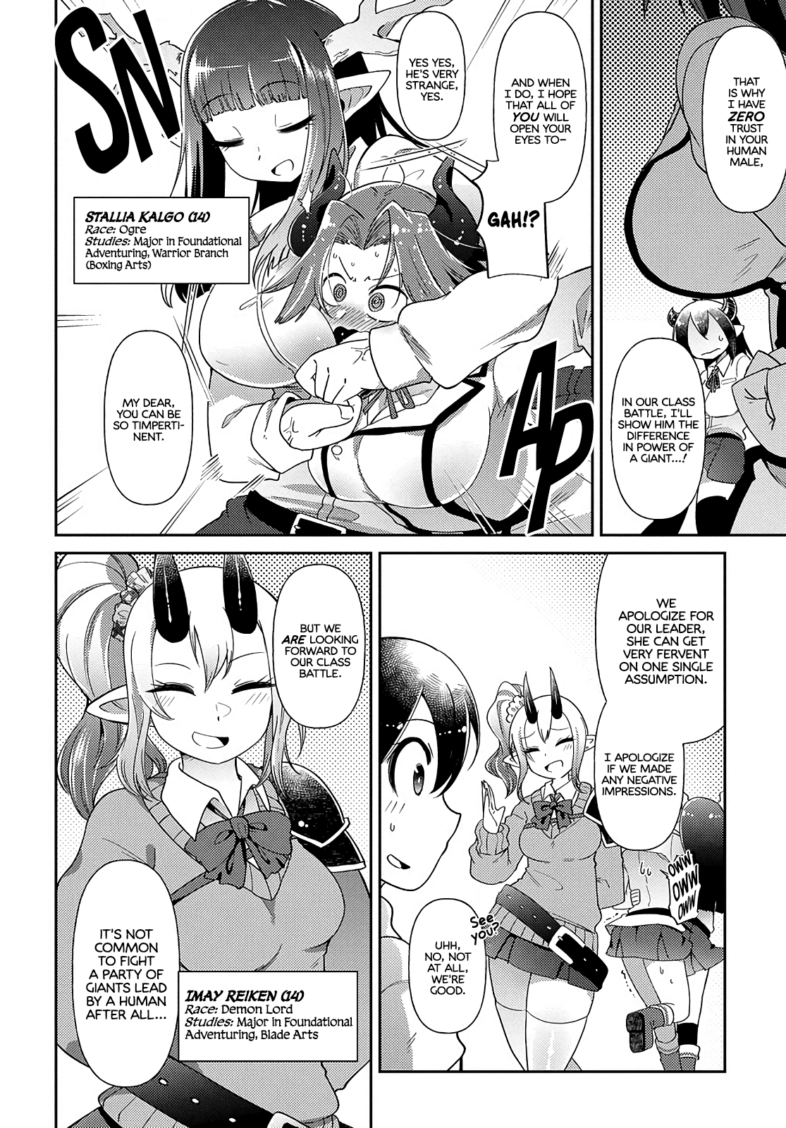 Oversized Sextet Chapter 4 page 22 - Chapter 4: The Giantess and Physical Assessments
