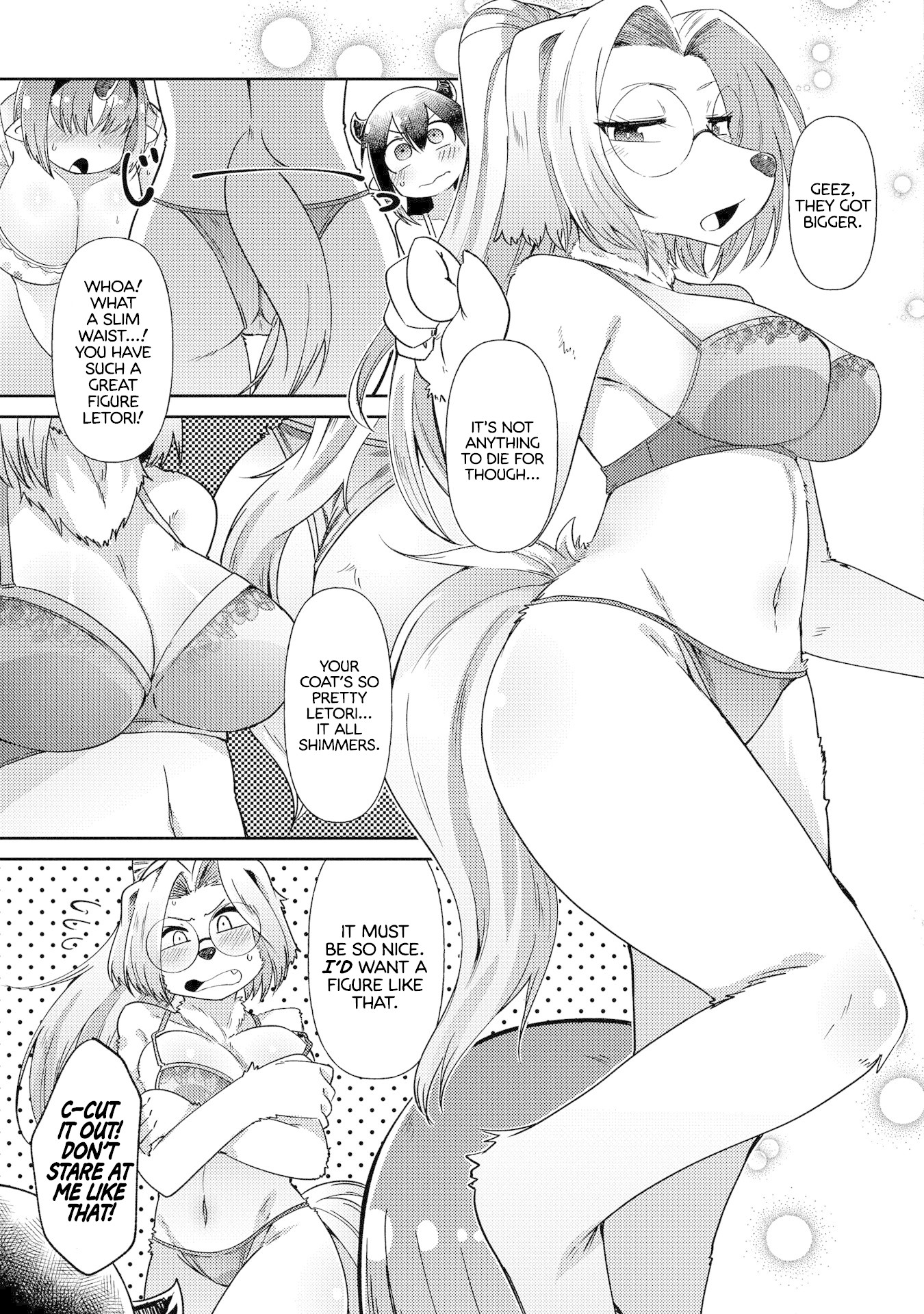 Oversized Sextet Chapter 4 page 9 - Chapter 4: The Giantess and Physical Assessments