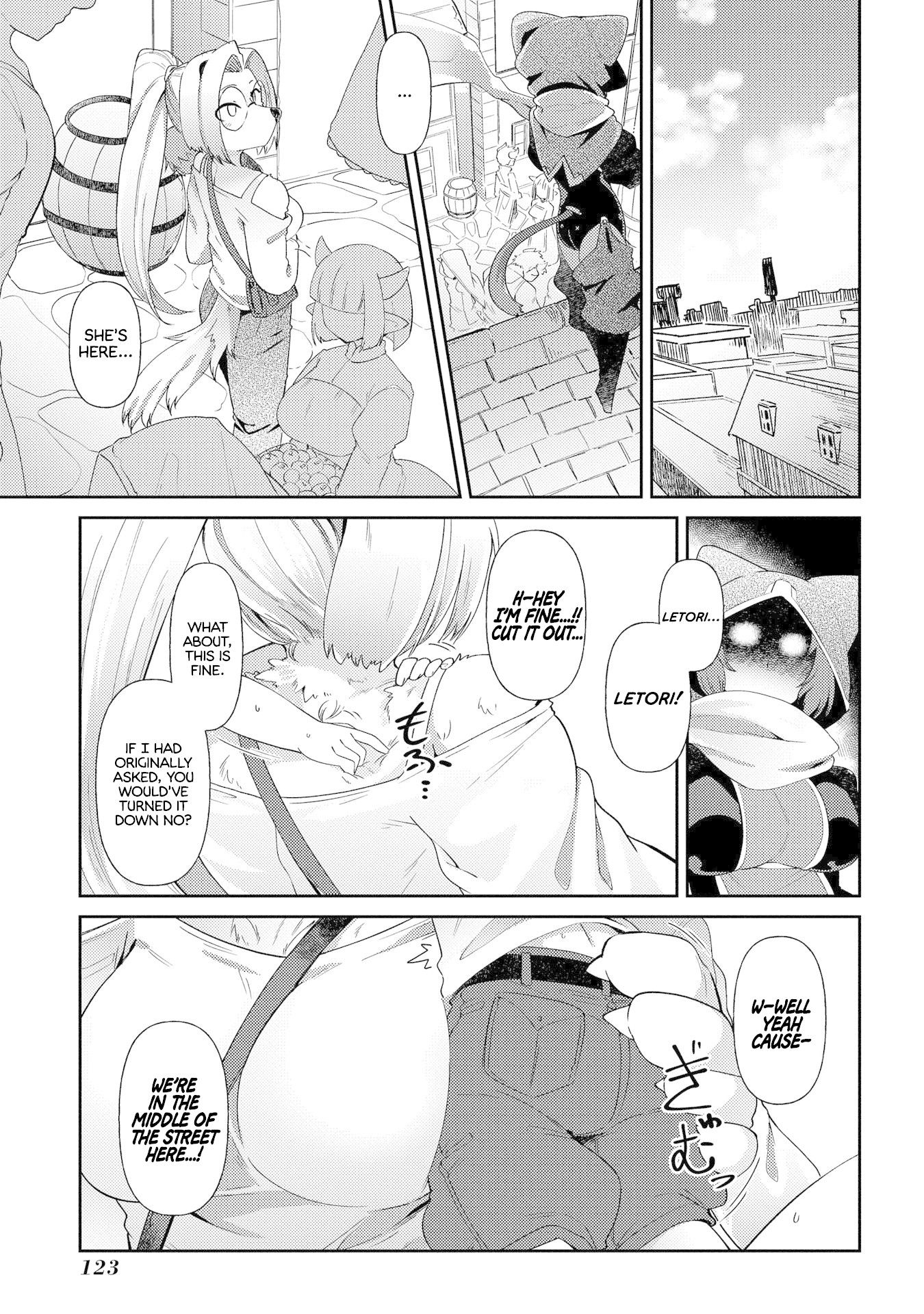 Oversized Sextet Chapter 5 page 1 - Chapter 5: The Giantess and the Day Off