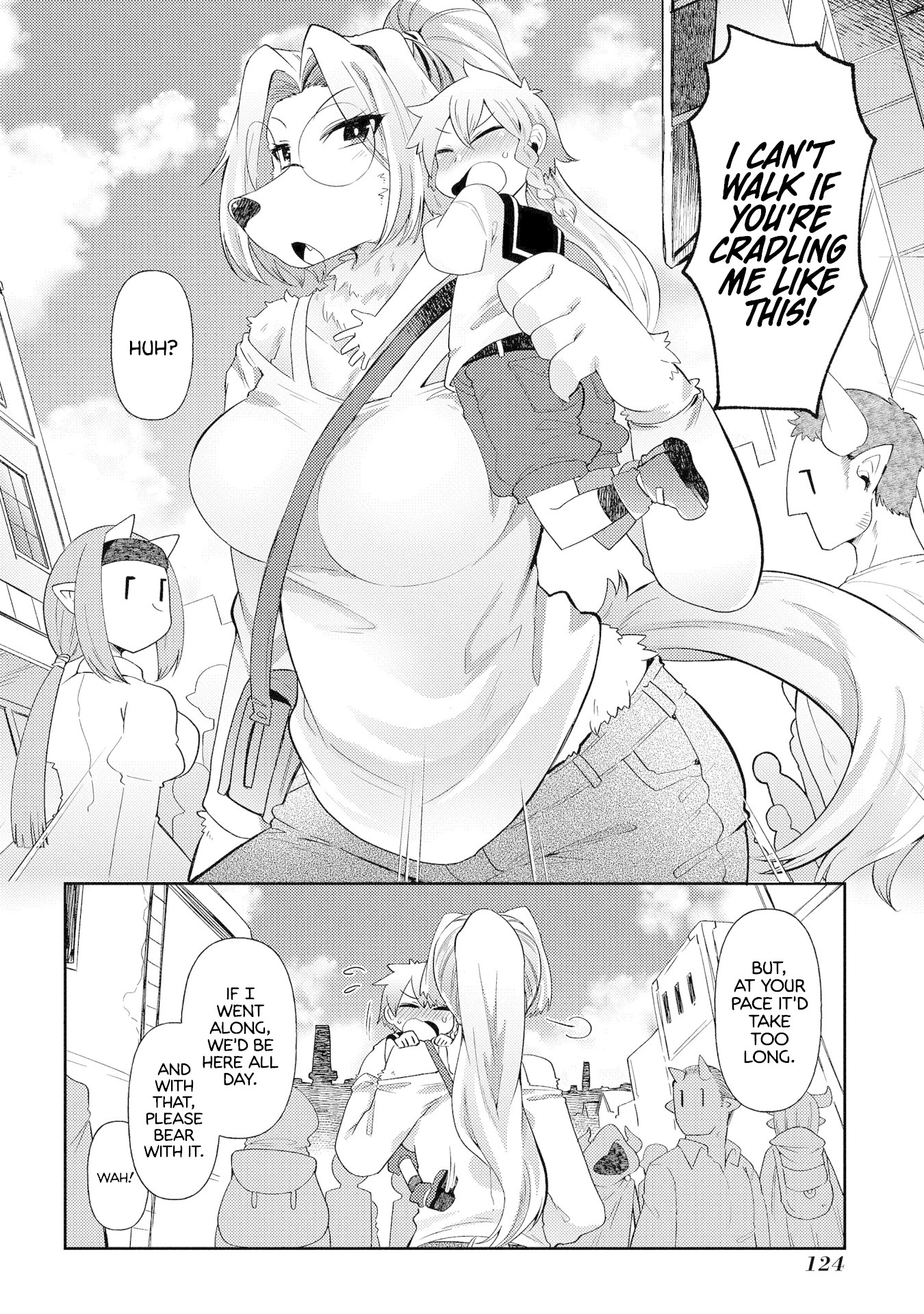 Oversized Sextet Chapter 5 page 2 - Chapter 5: The Giantess and the Day Off