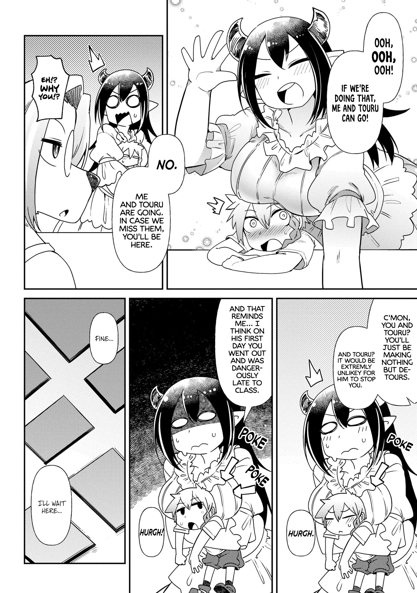 Oversized Sextet Chapter 5 page 6 - Chapter 5: The Giantess and the Day Off