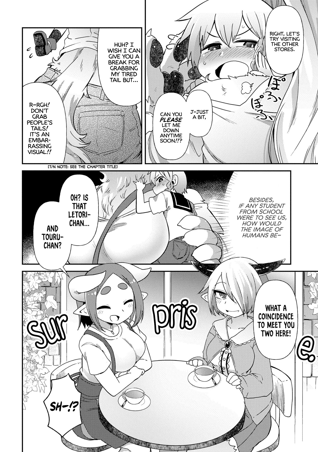 Oversized Sextet Chapter 5 page 8 - Chapter 5: The Giantess and the Day Off
