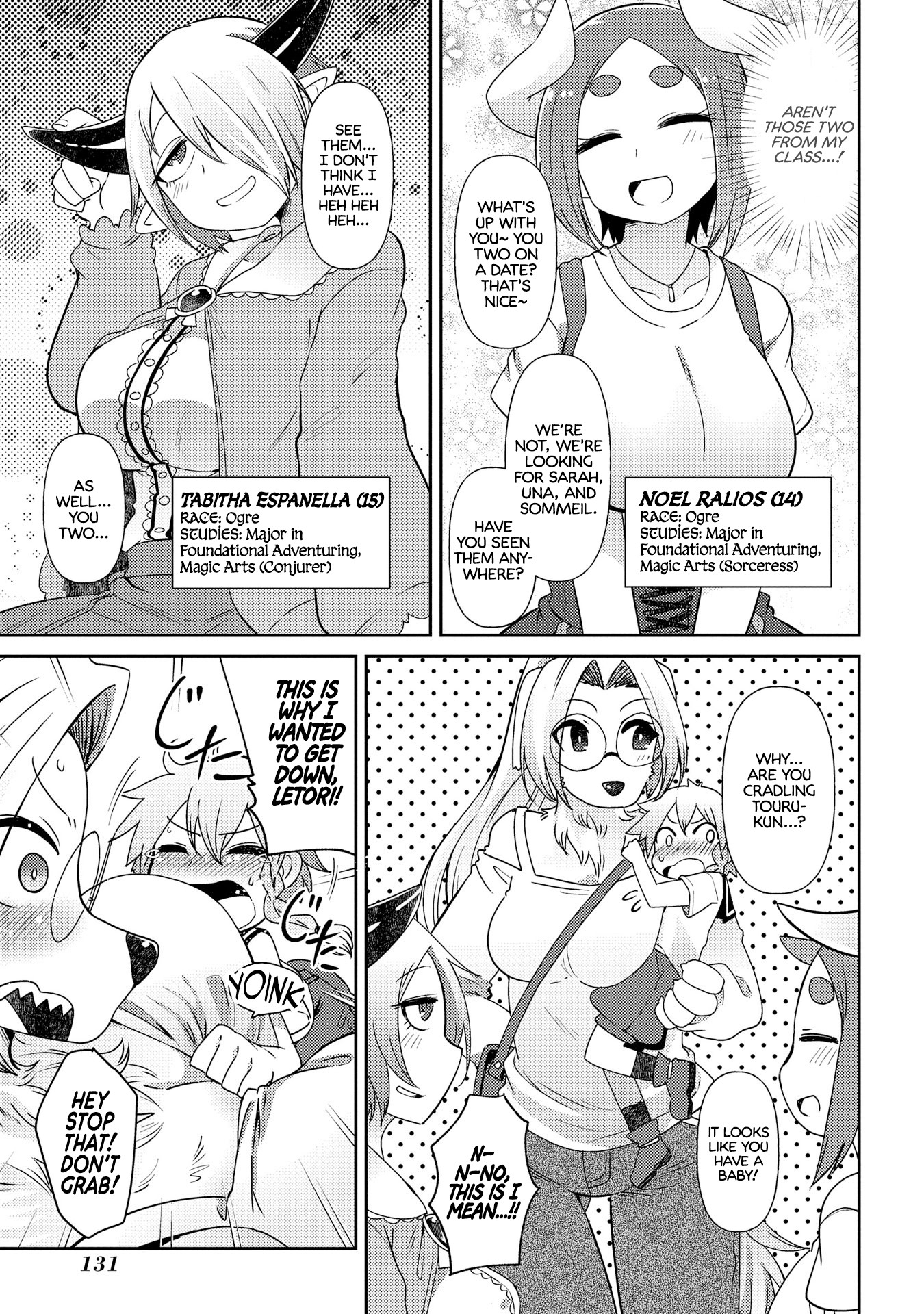 Oversized Sextet Chapter 5 page 9 - Chapter 5: The Giantess and the Day Off