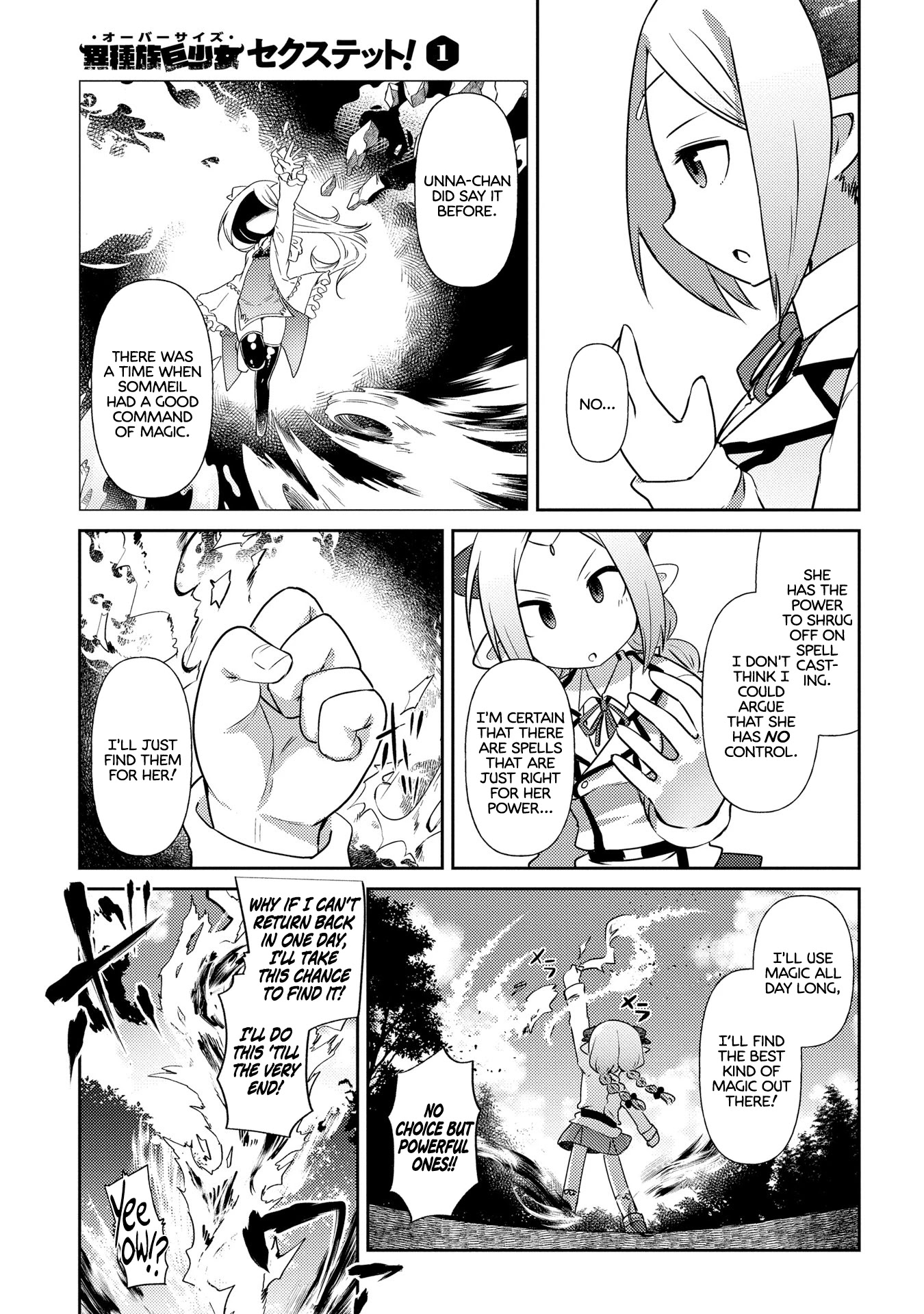 Oversized Sextet Chapter 6 page 16 - Chapter 6: The Giantess and The Swap Day