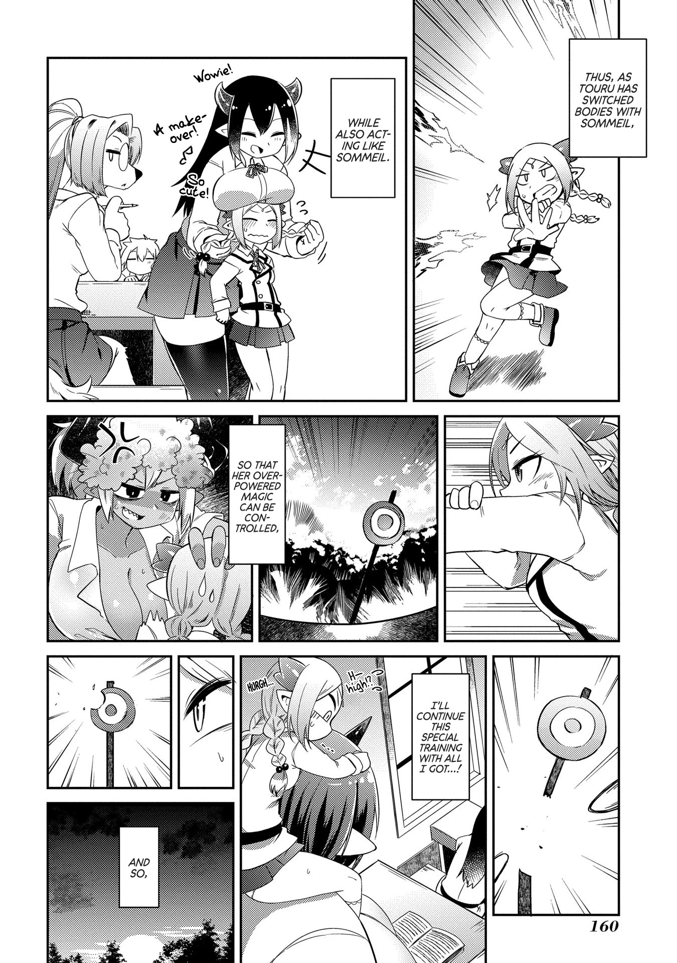 Oversized Sextet Chapter 6 page 17 - Chapter 6: The Giantess and The Swap Day