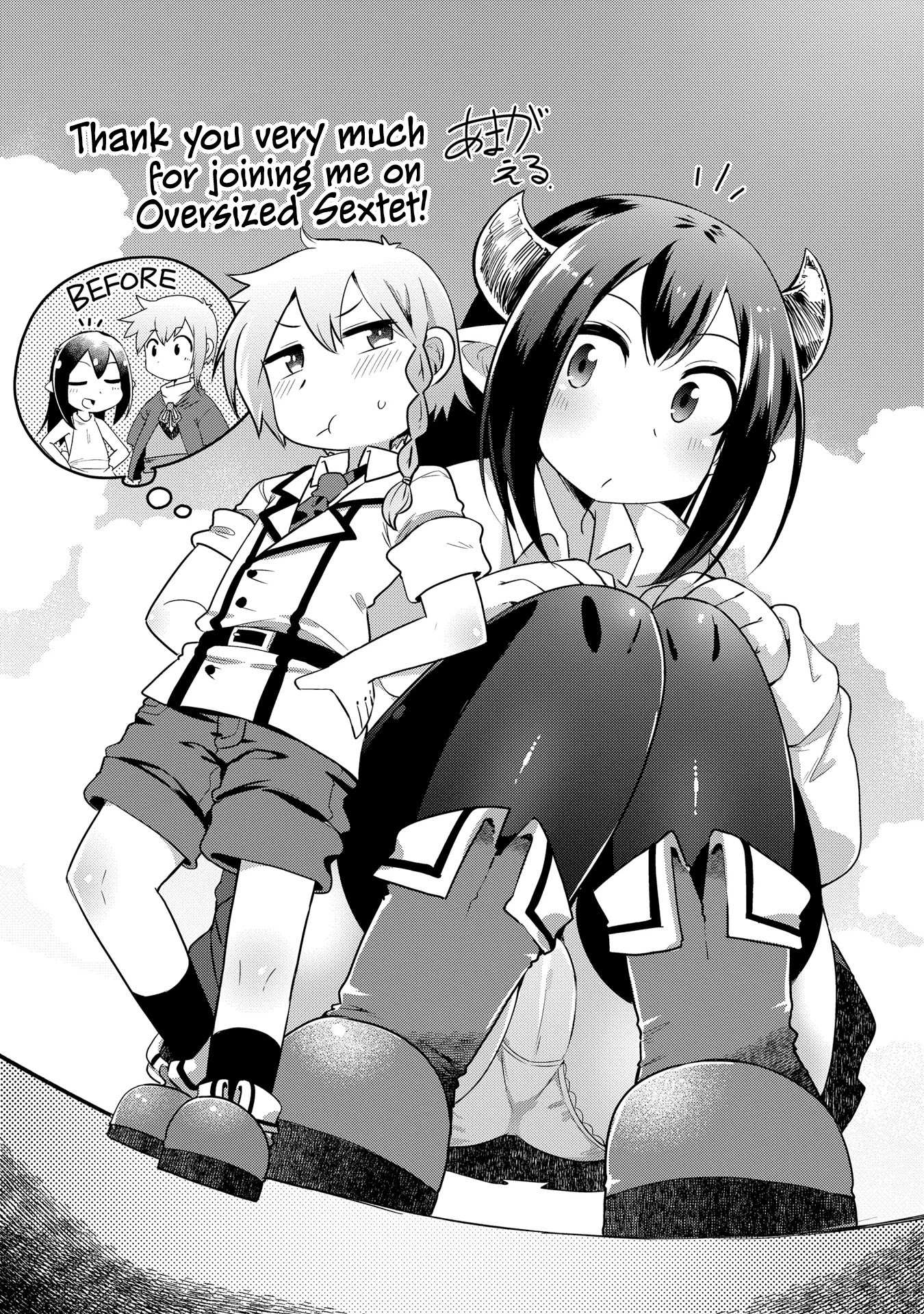 Oversized Sextet Chapter 6 page 26 - Chapter 6: The Giantess and The Swap Day